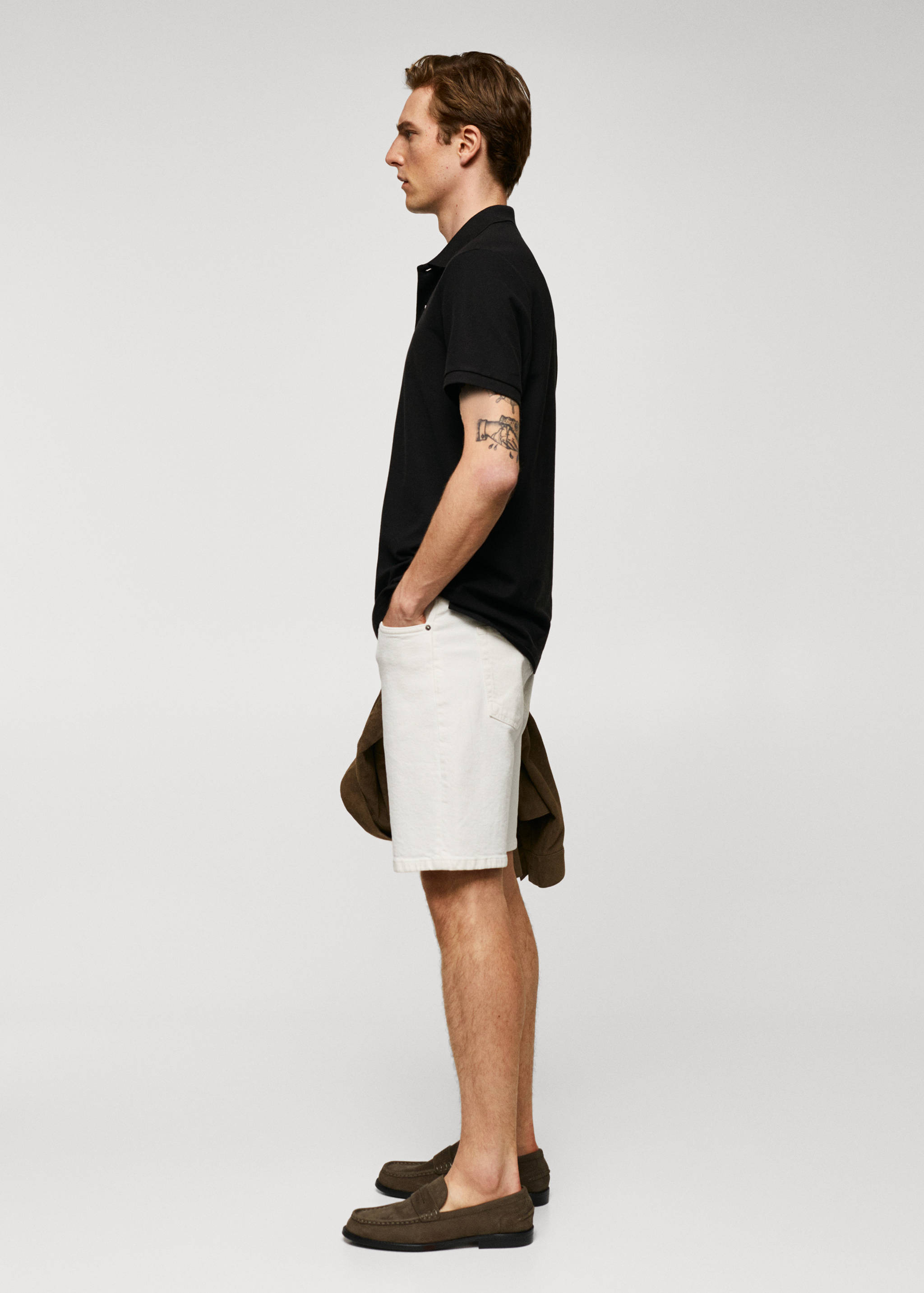 Poloshirt aus 100 %  Baumwoll-Piqué - Detail des Artikels 2