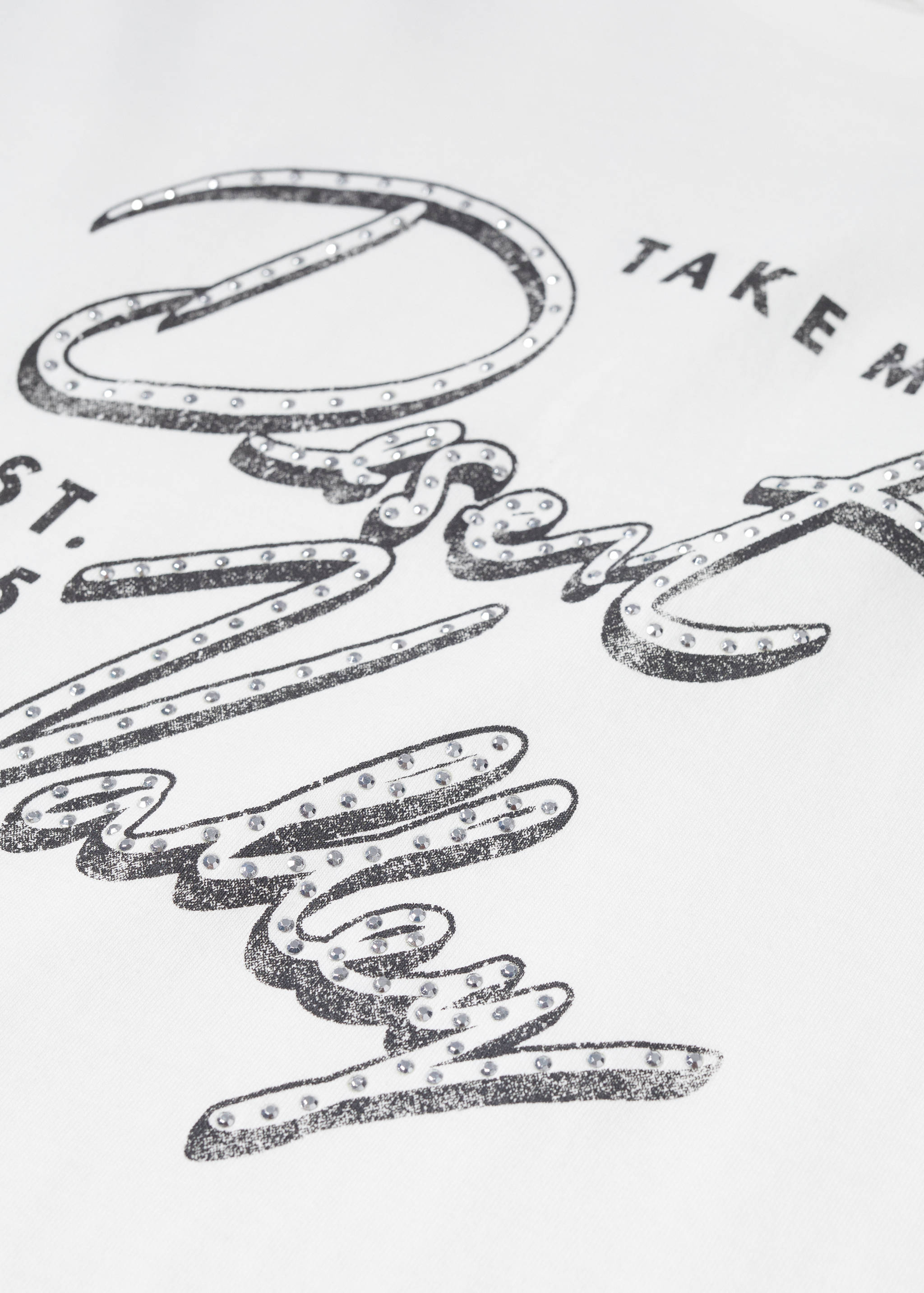 Printed cotton-blend T-shirt - Details of the article 8