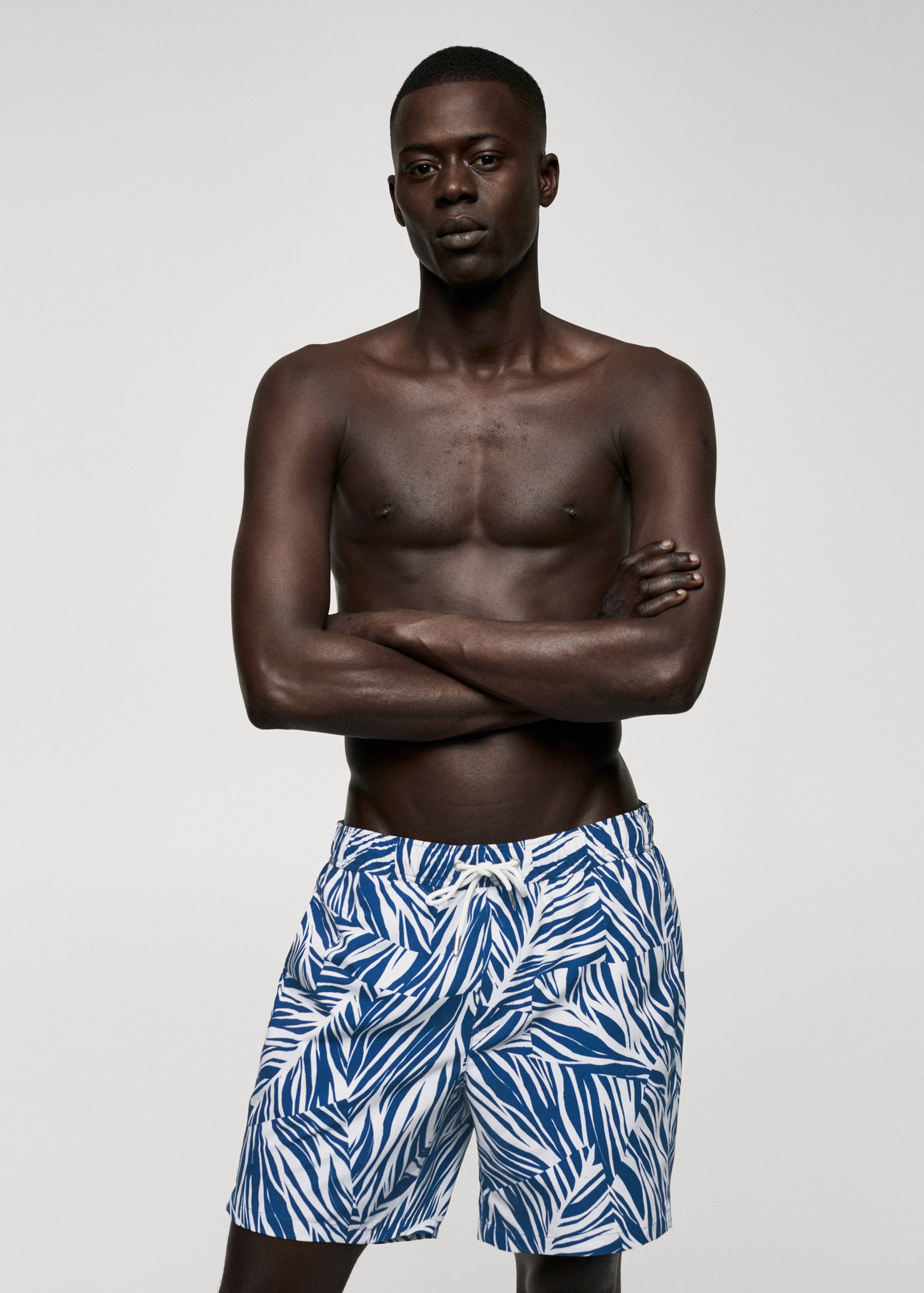 Μαγιό στάμπες φύλλα - Μεσαίο πλάνο