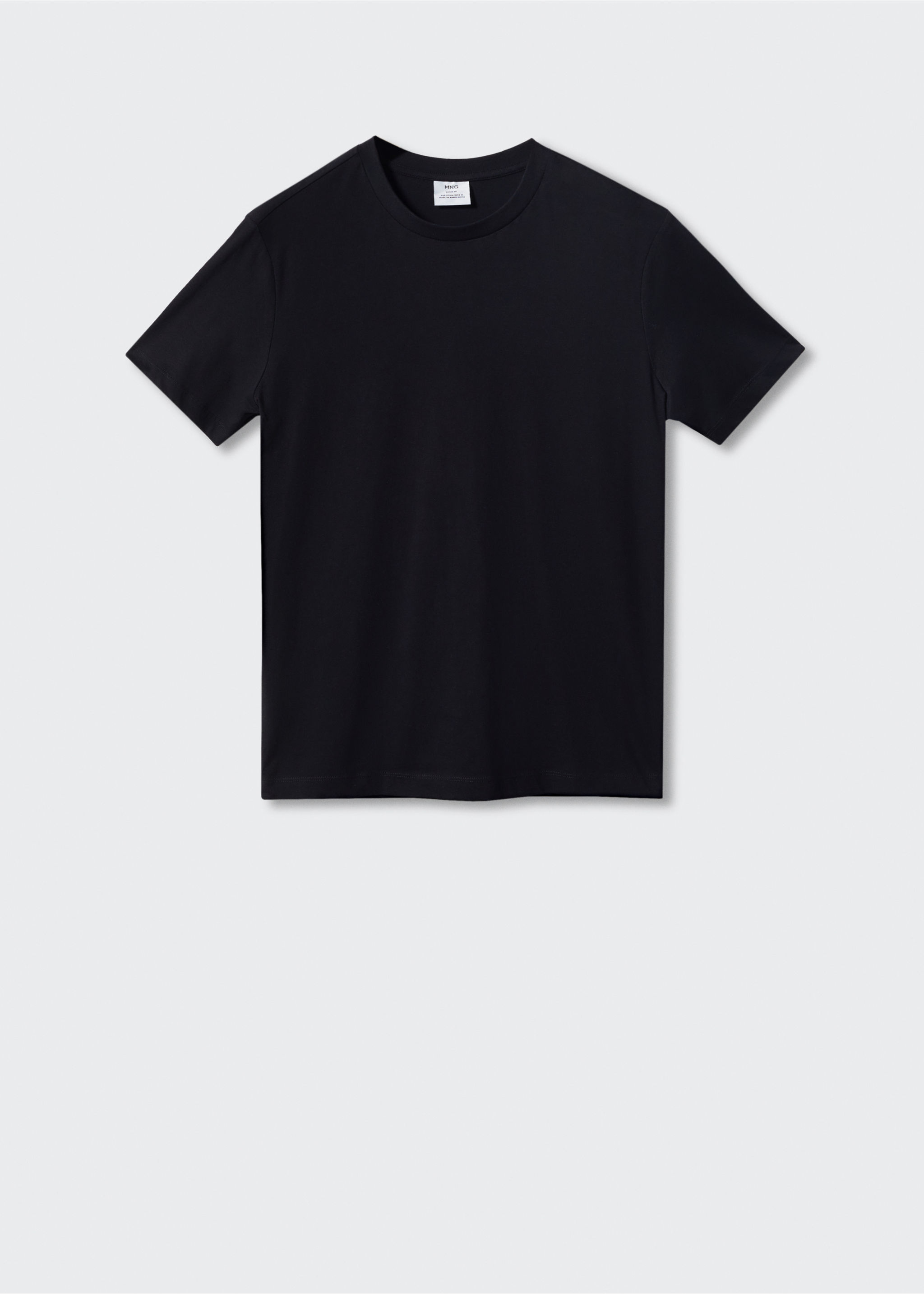 Basic cotton stretch t-shirt - Article without model