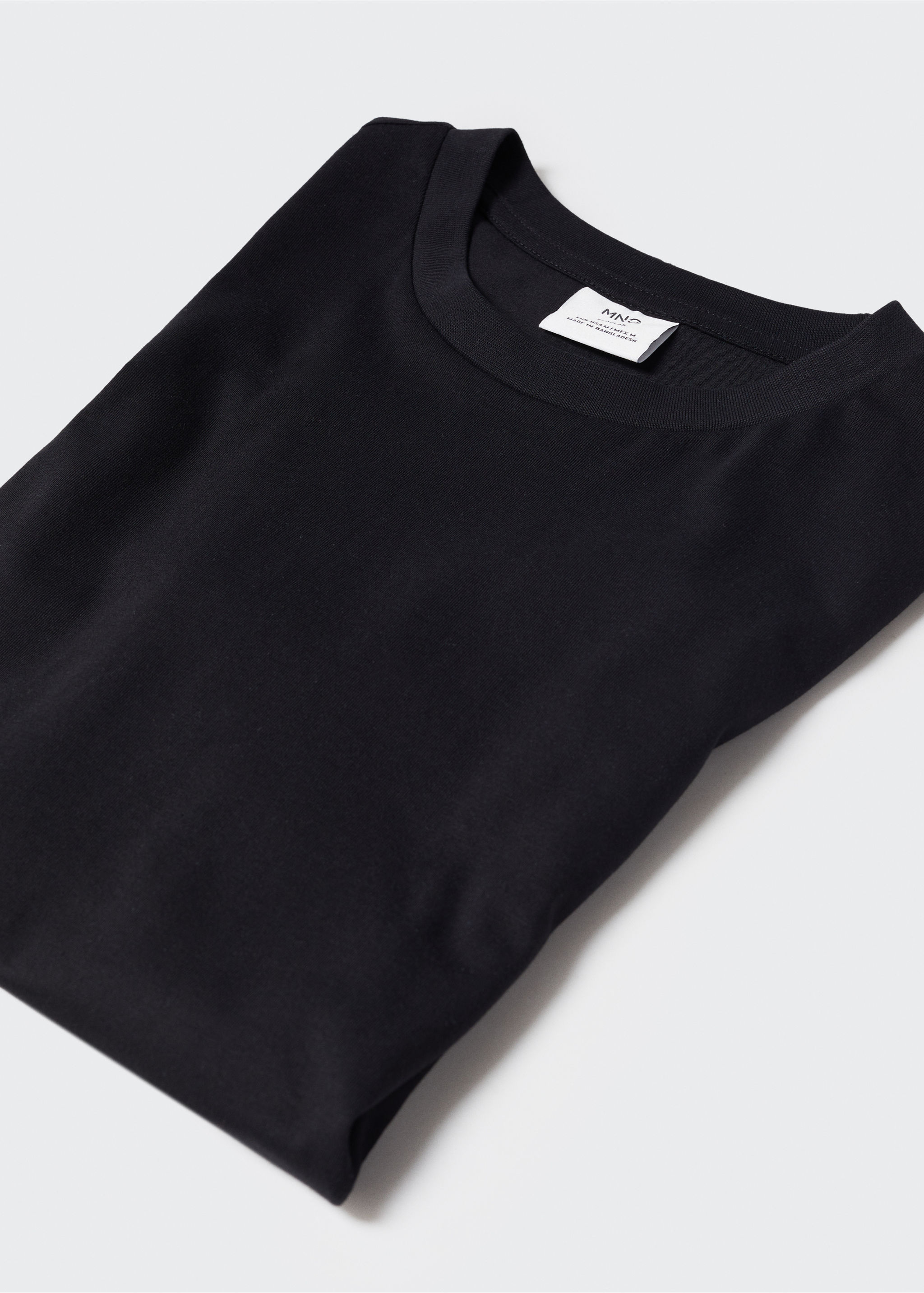 Basic cotton stretch t-shirt - Details of the article 8