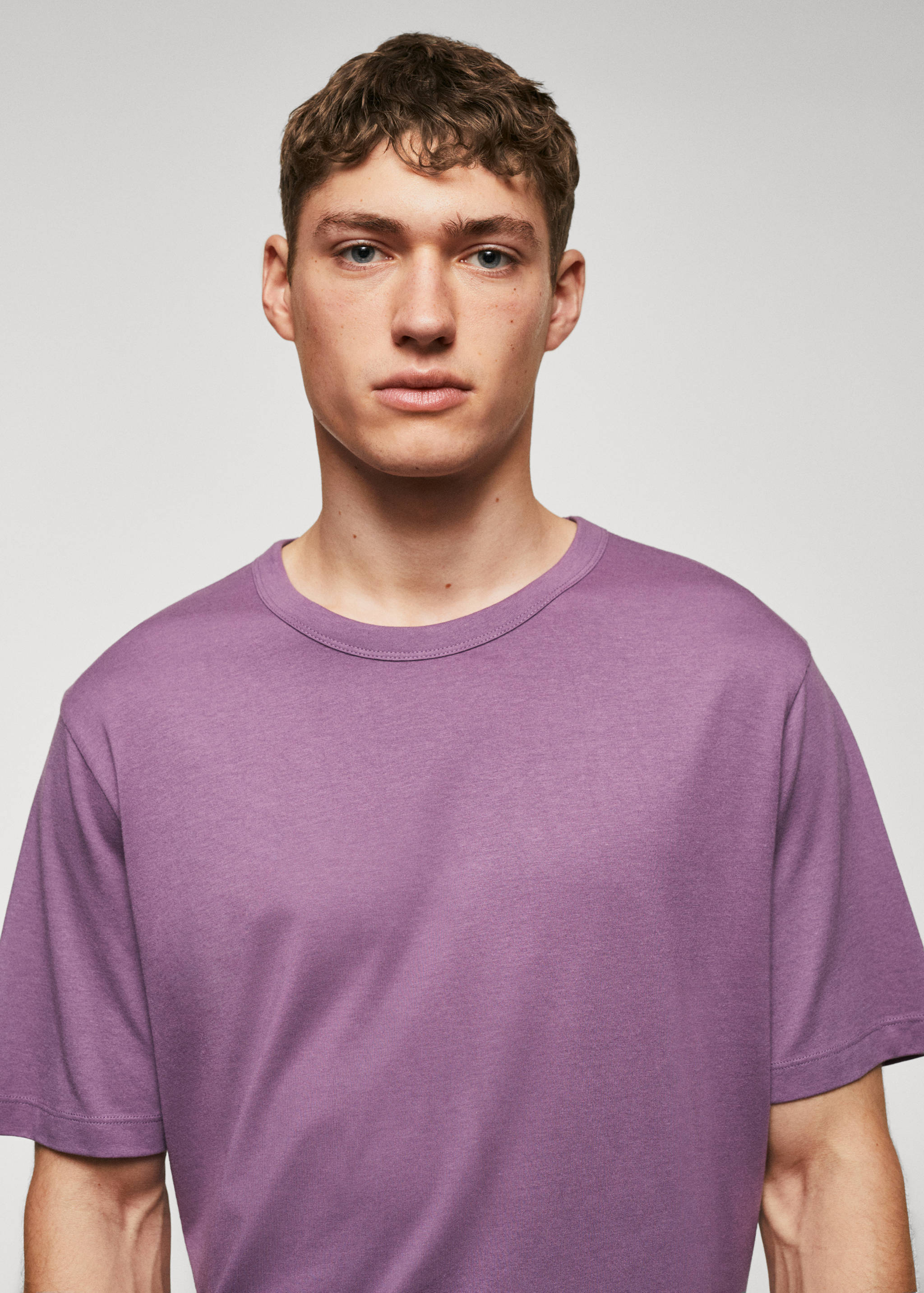 Μπλούζα basic μερσεριζέ lightweight - Λεπτομέρεια του προϊόντος 1