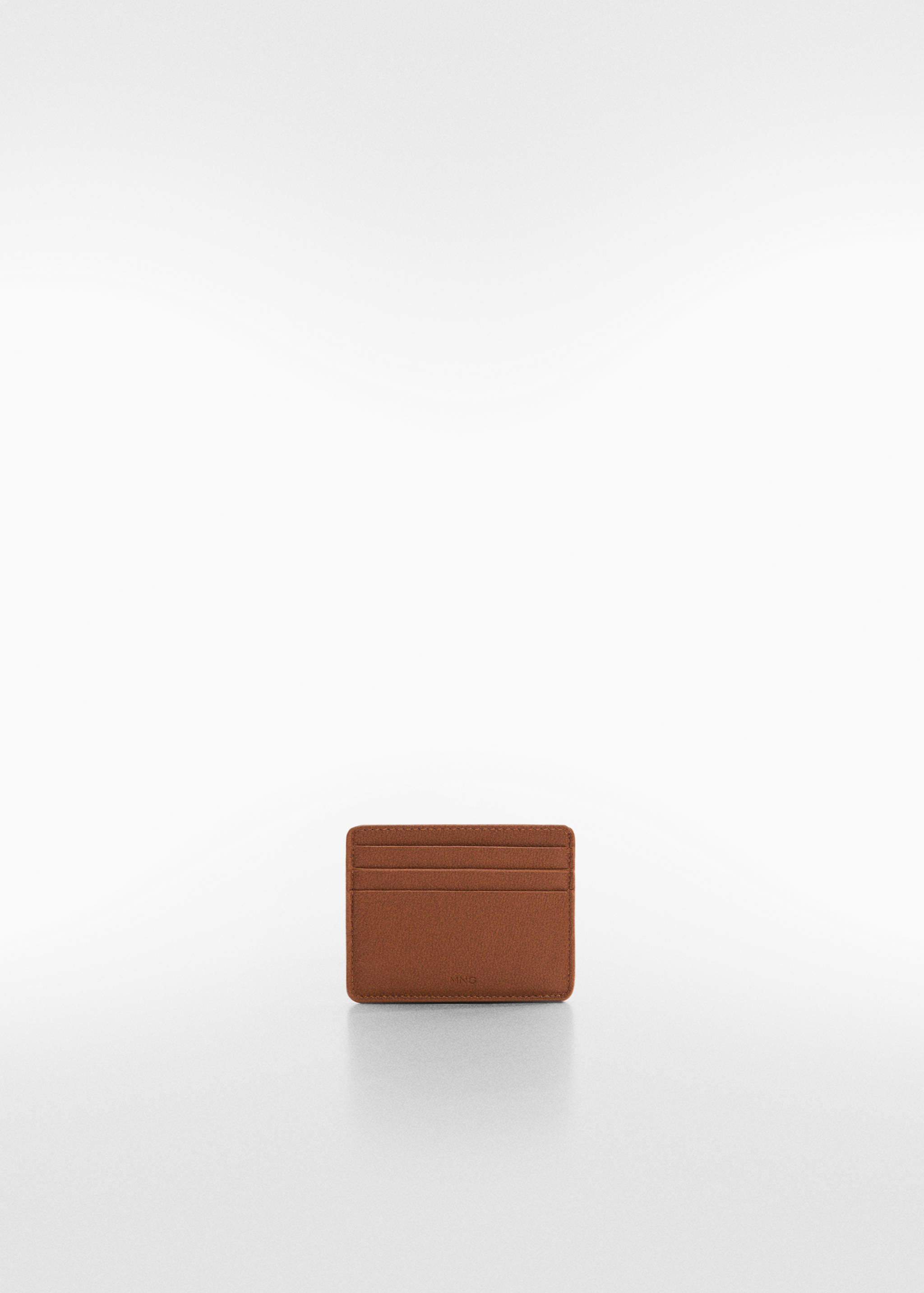 Anti-contactless faux-leather card holder - Article without model