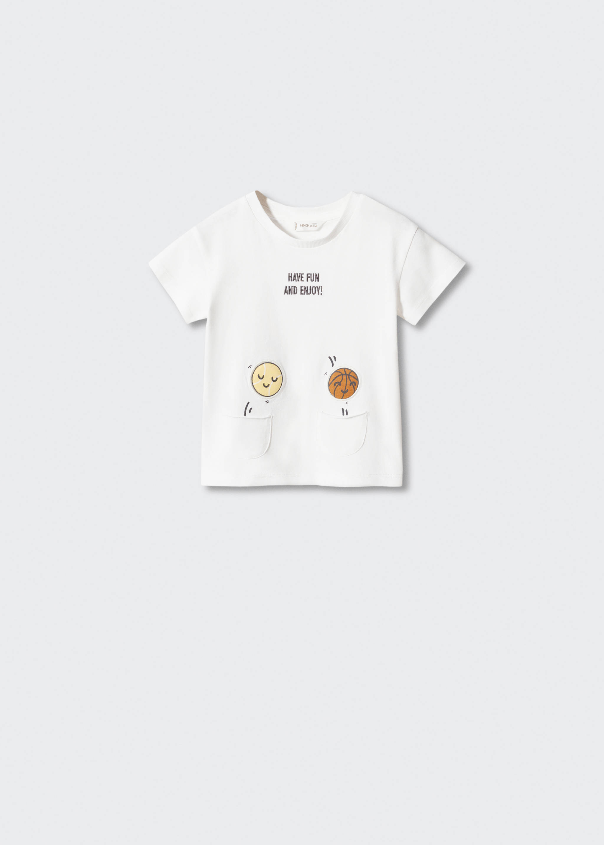 T-shirt en coton imprimé - Article sans modèle