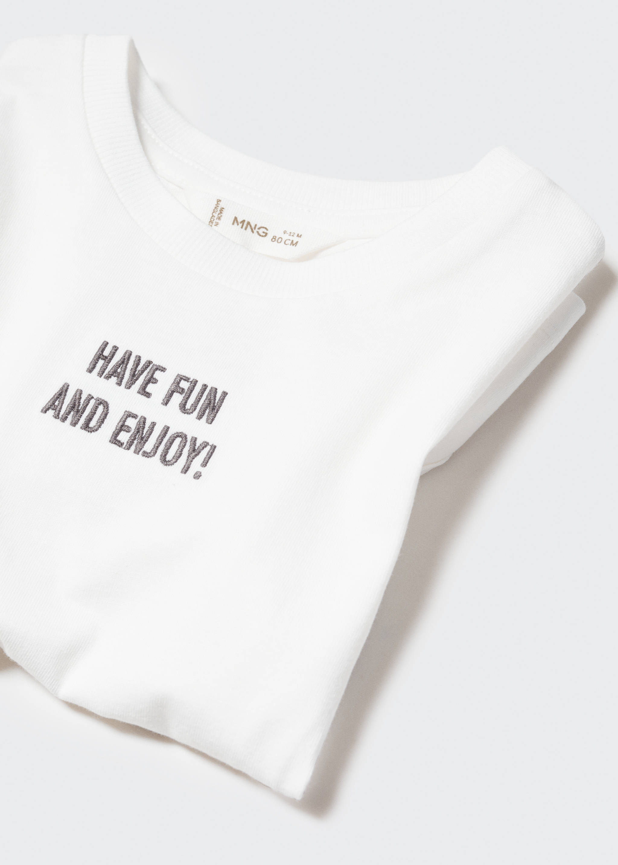 T-shirt en coton imprimé - Détail de l'article 0