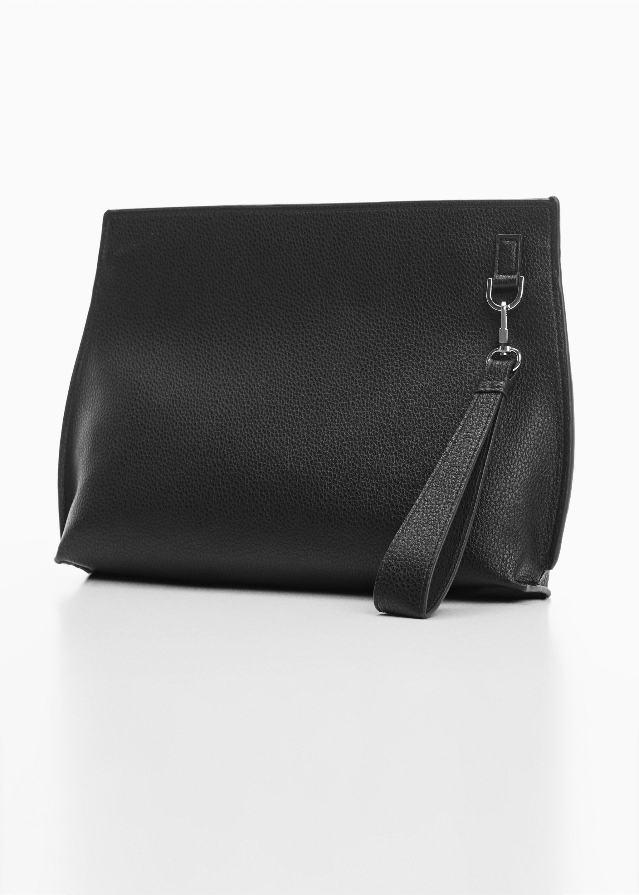 Leather-effect case - Medium plane