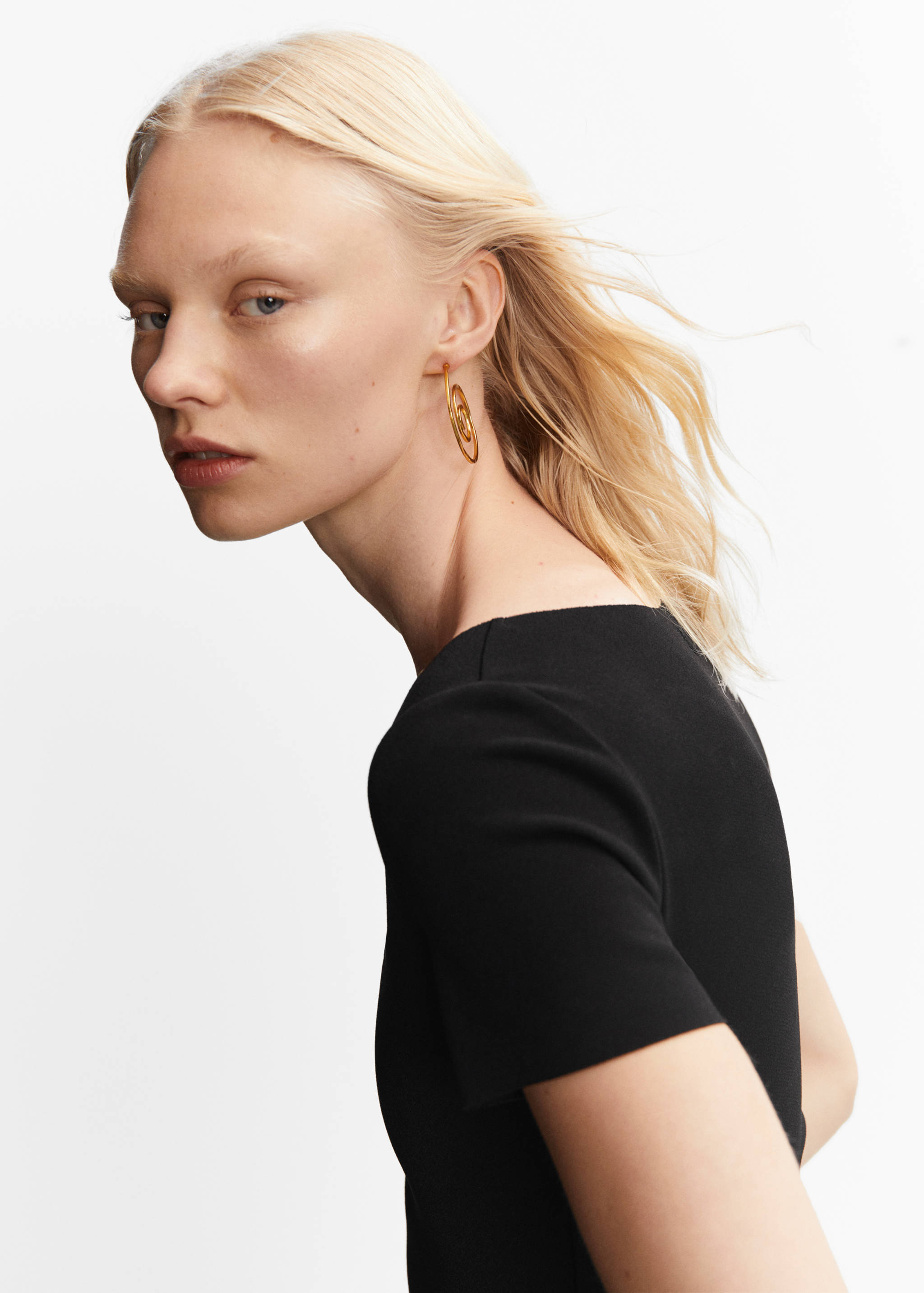 T-shirt col carré - Détail de l'article 1