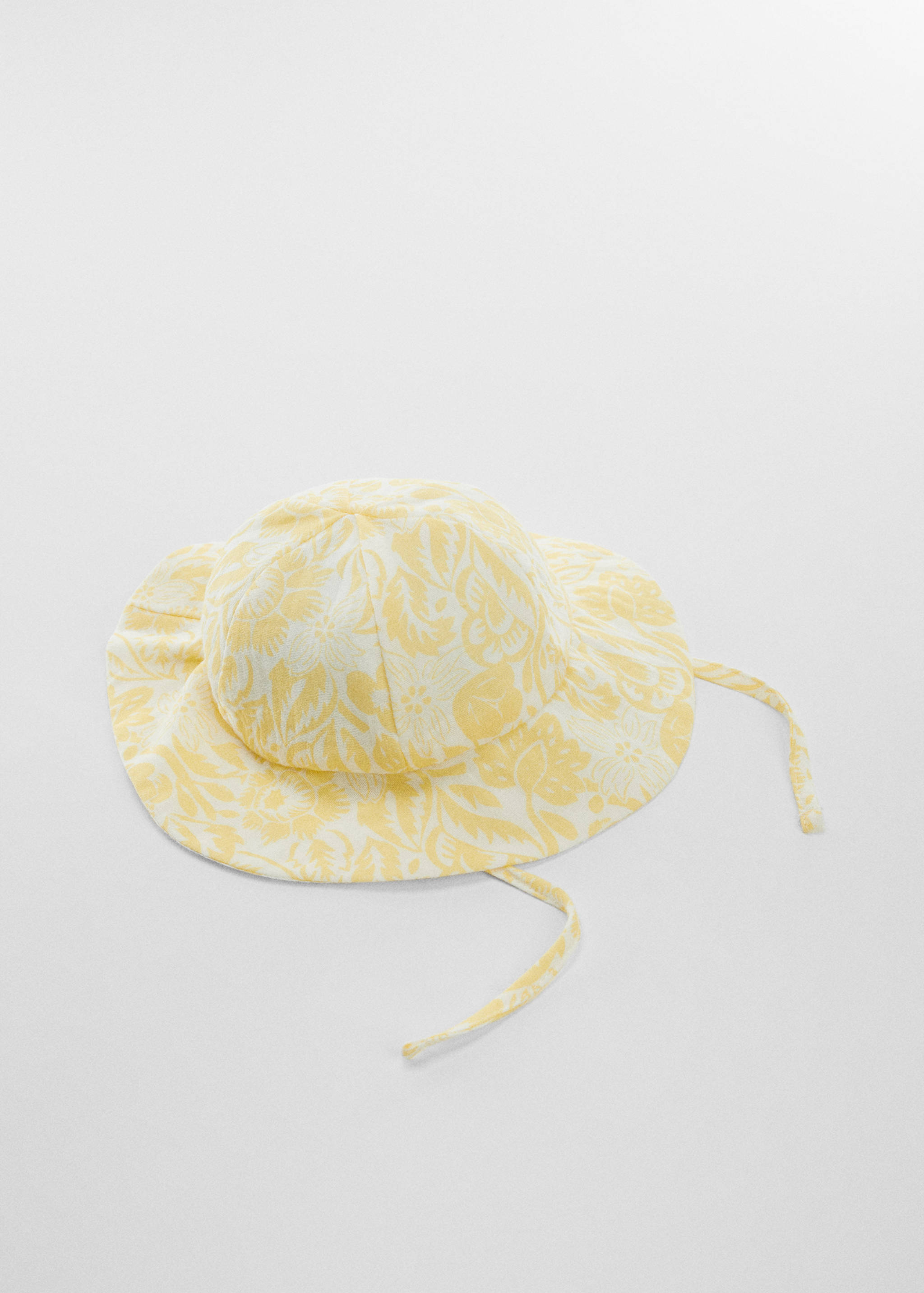 Printed cotton hat - Medium plane