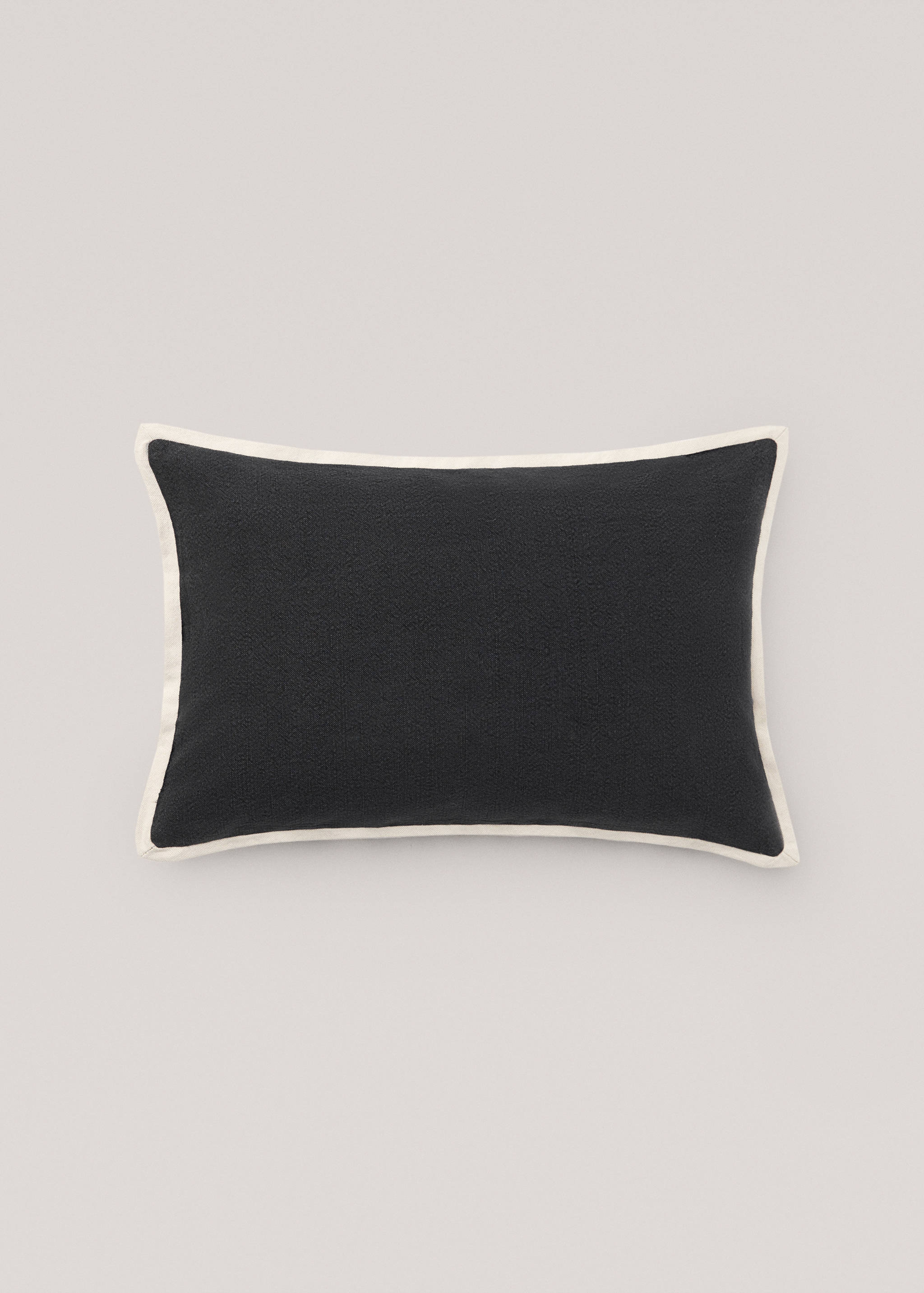 Cotton and linen blend cushion cover 40x60cm - Article without model