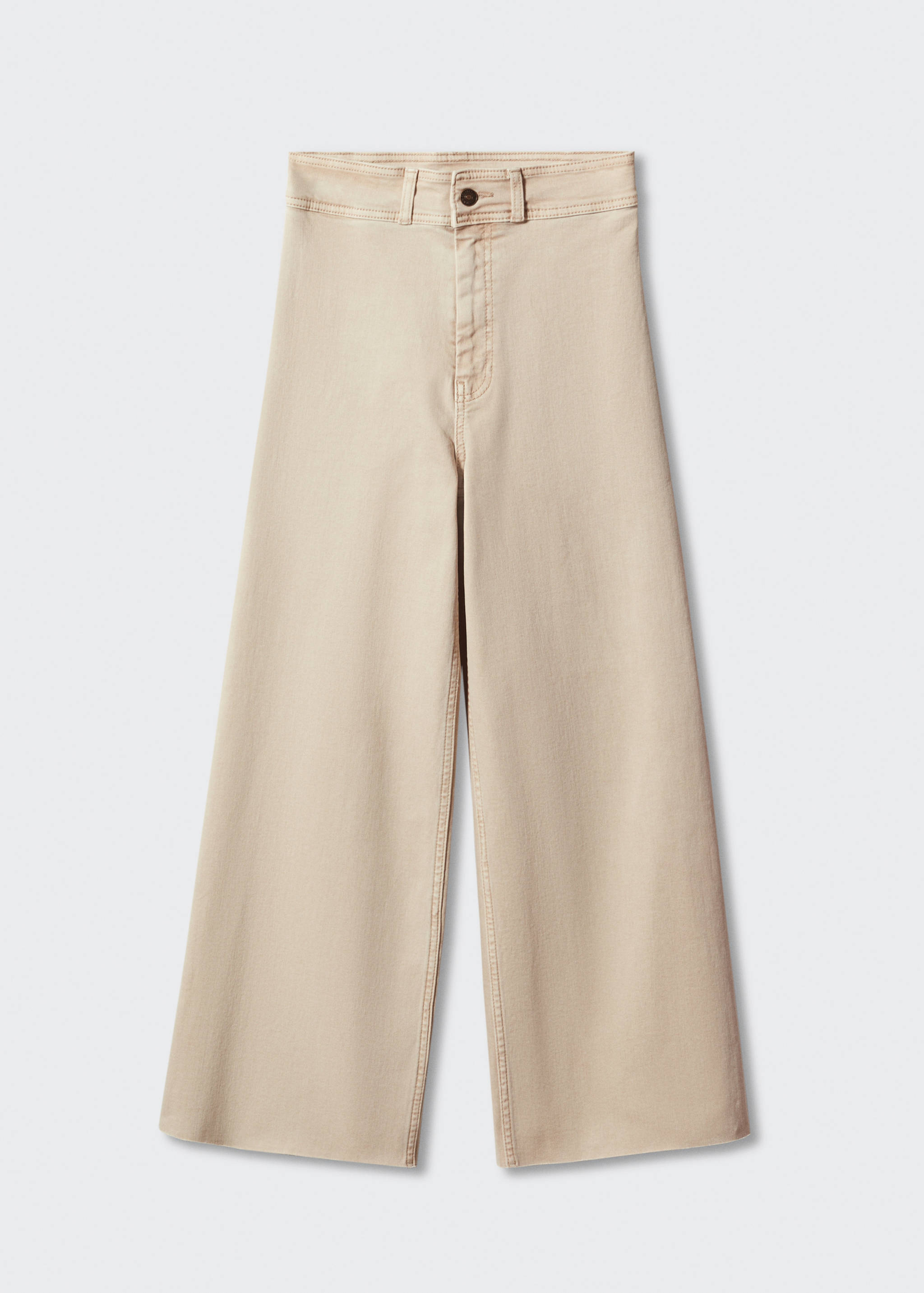 Jeans culotte mid-waist comfort - Article without model
