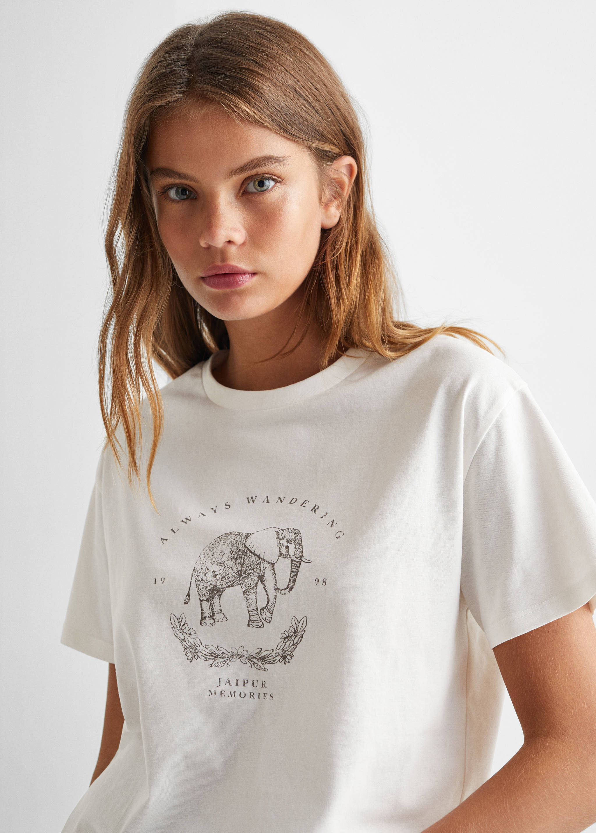 Camiseta estampada algodón - Detalle del artículo 1