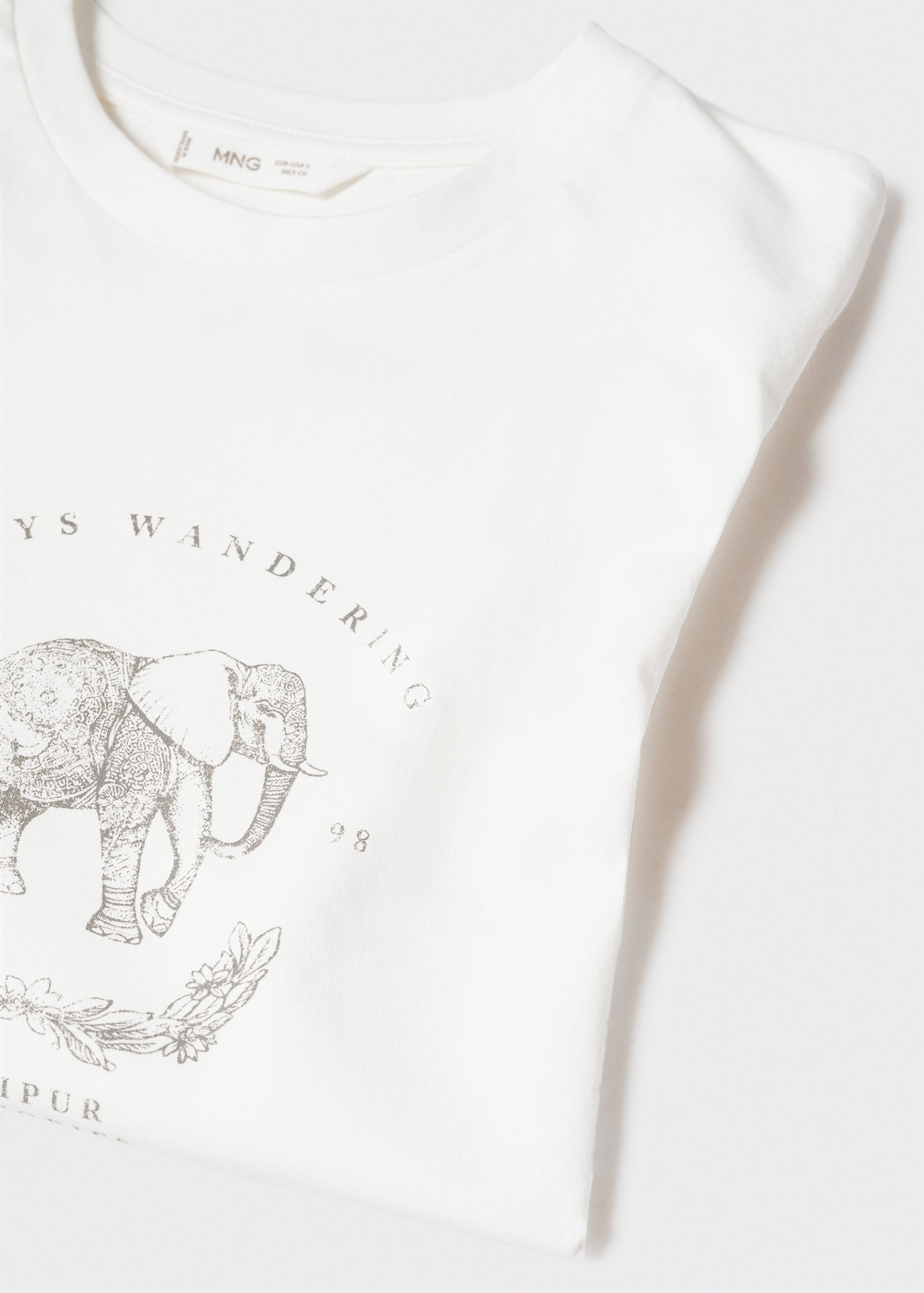 Camiseta estampada algodón - Detalle del artículo 8