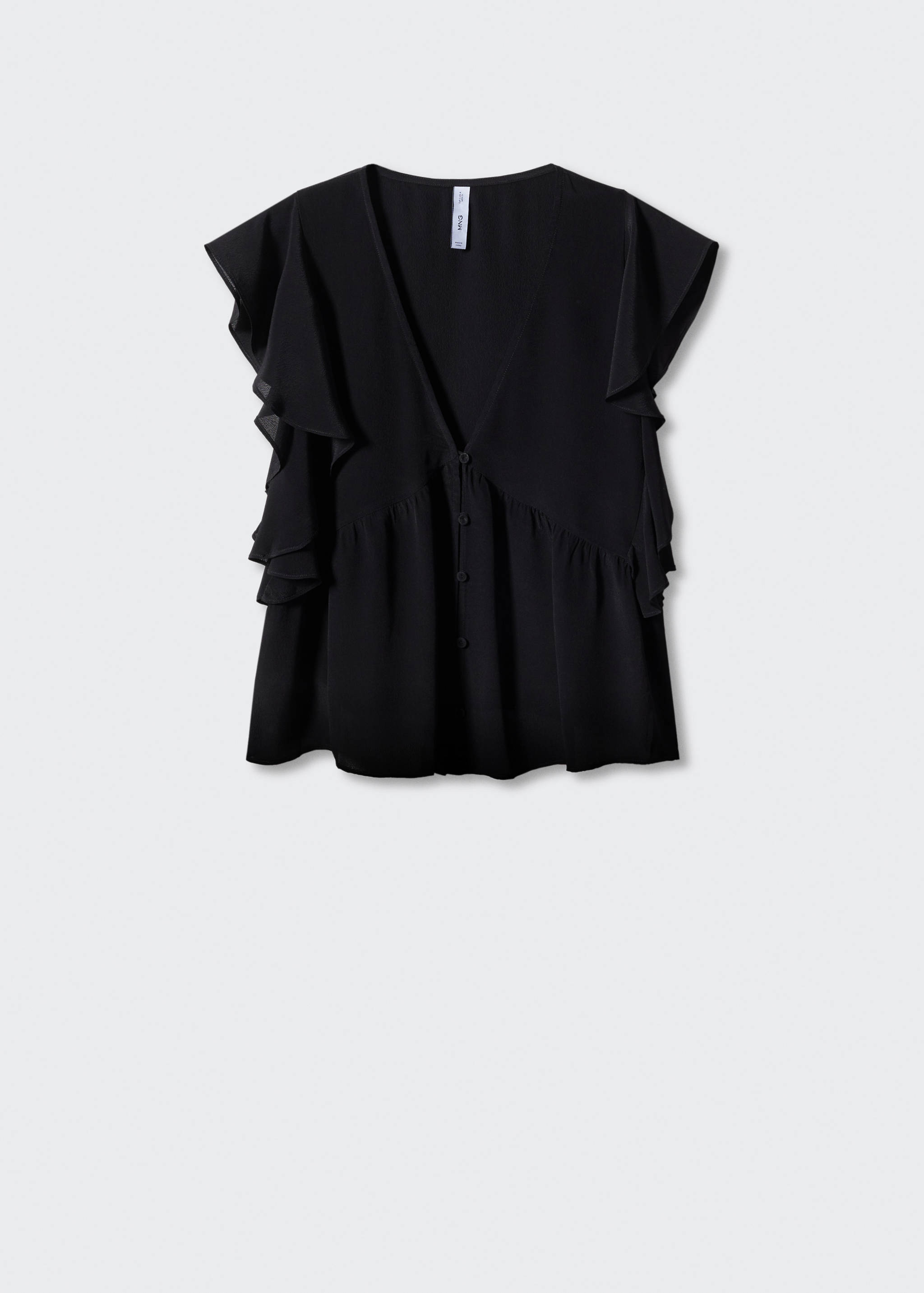 Blusa com folhos - Artigo sem modelo