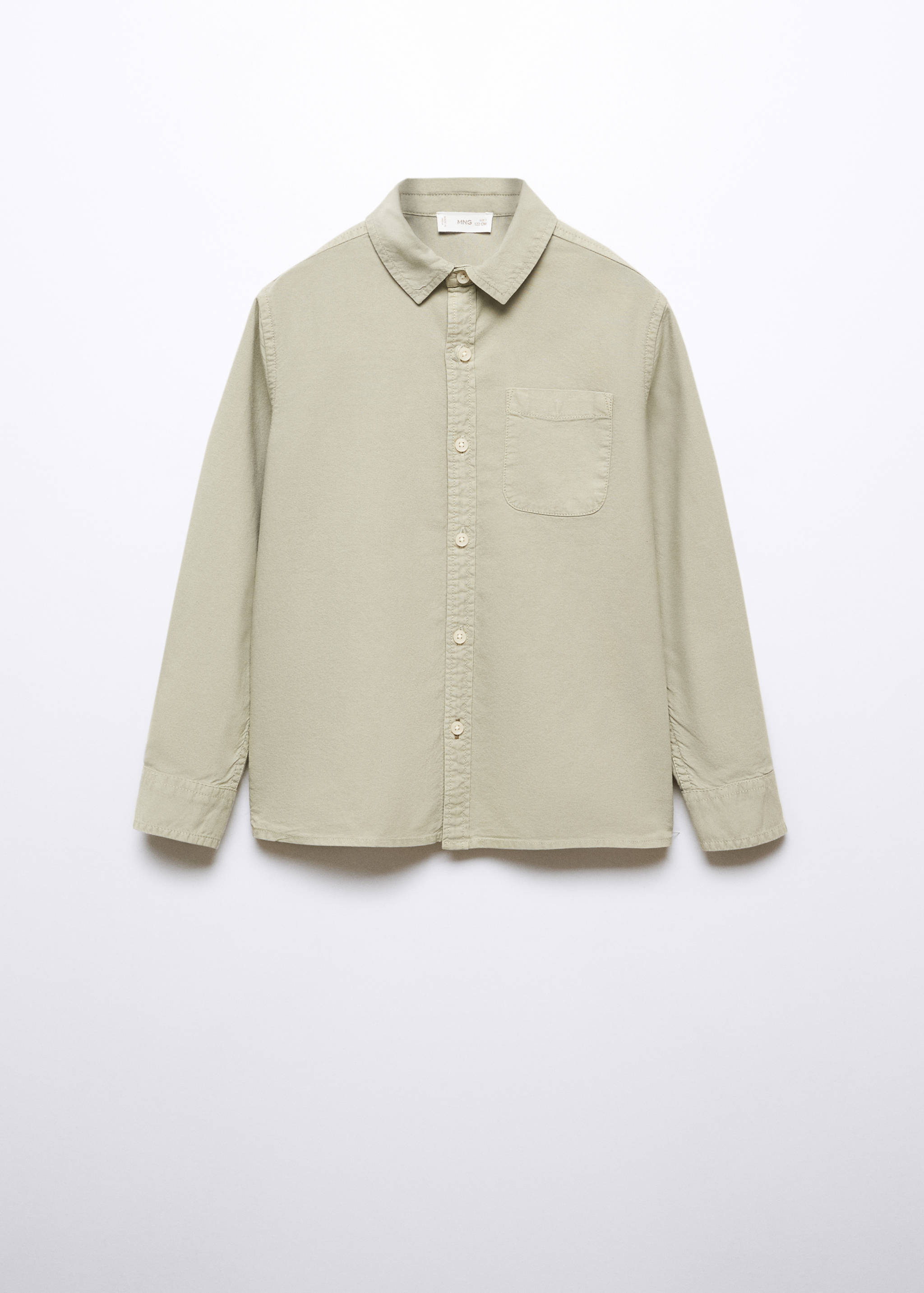 Regular fit cotton shirt - Article without model