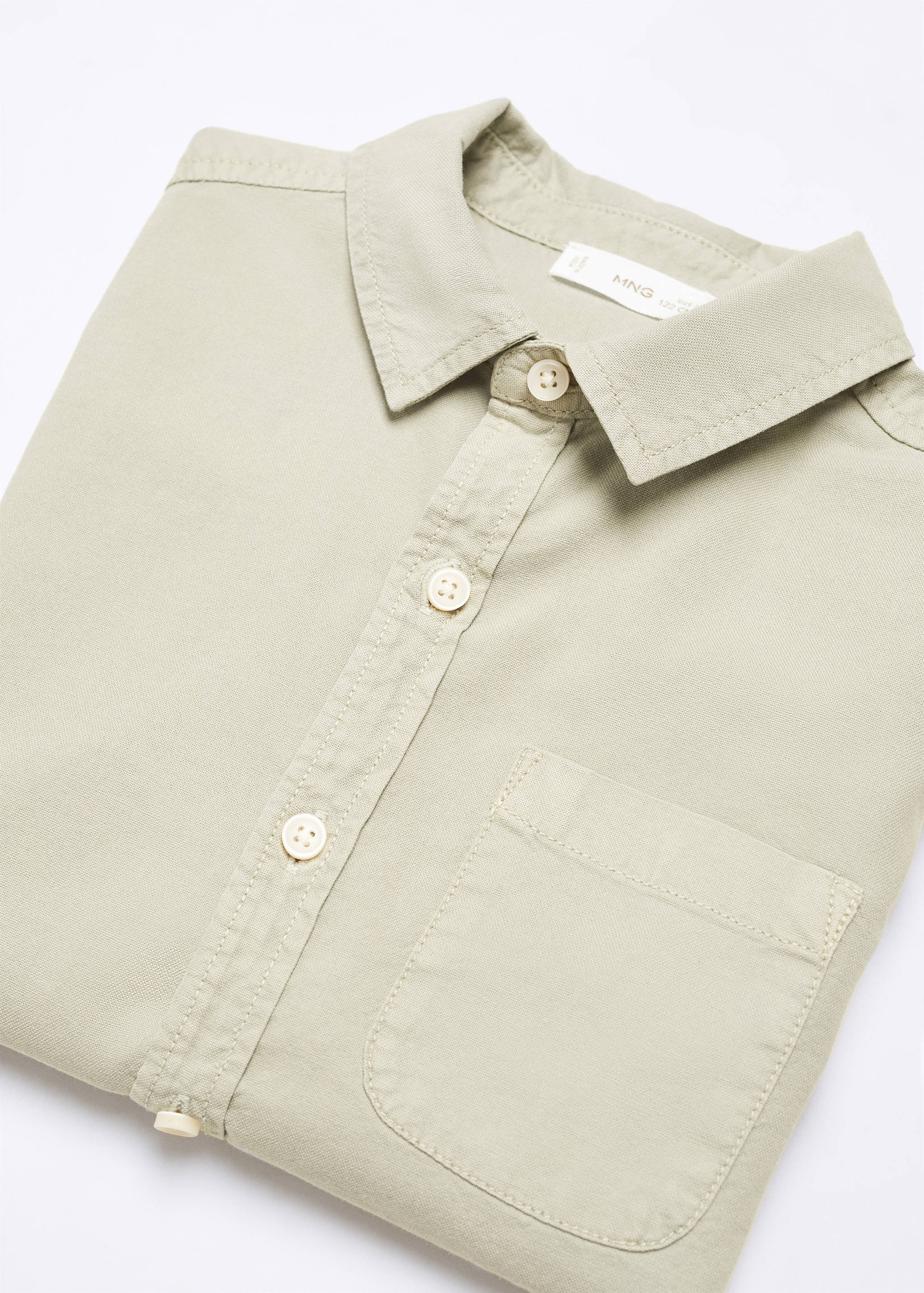 Regular fit cotton shirt - Details of the article 8