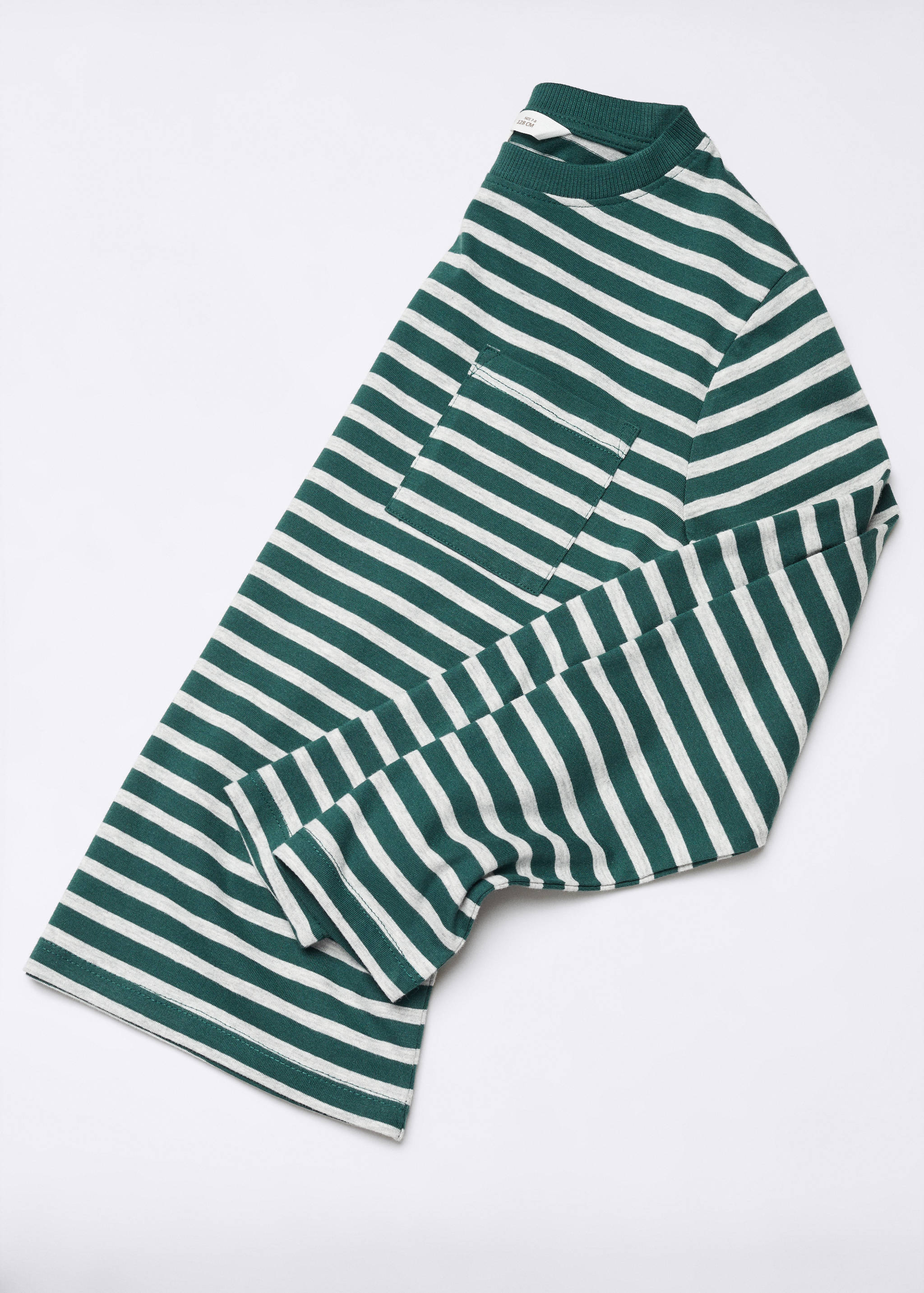 Langärmliges T-Shirt mit Streifen - Detail des Artikels 8