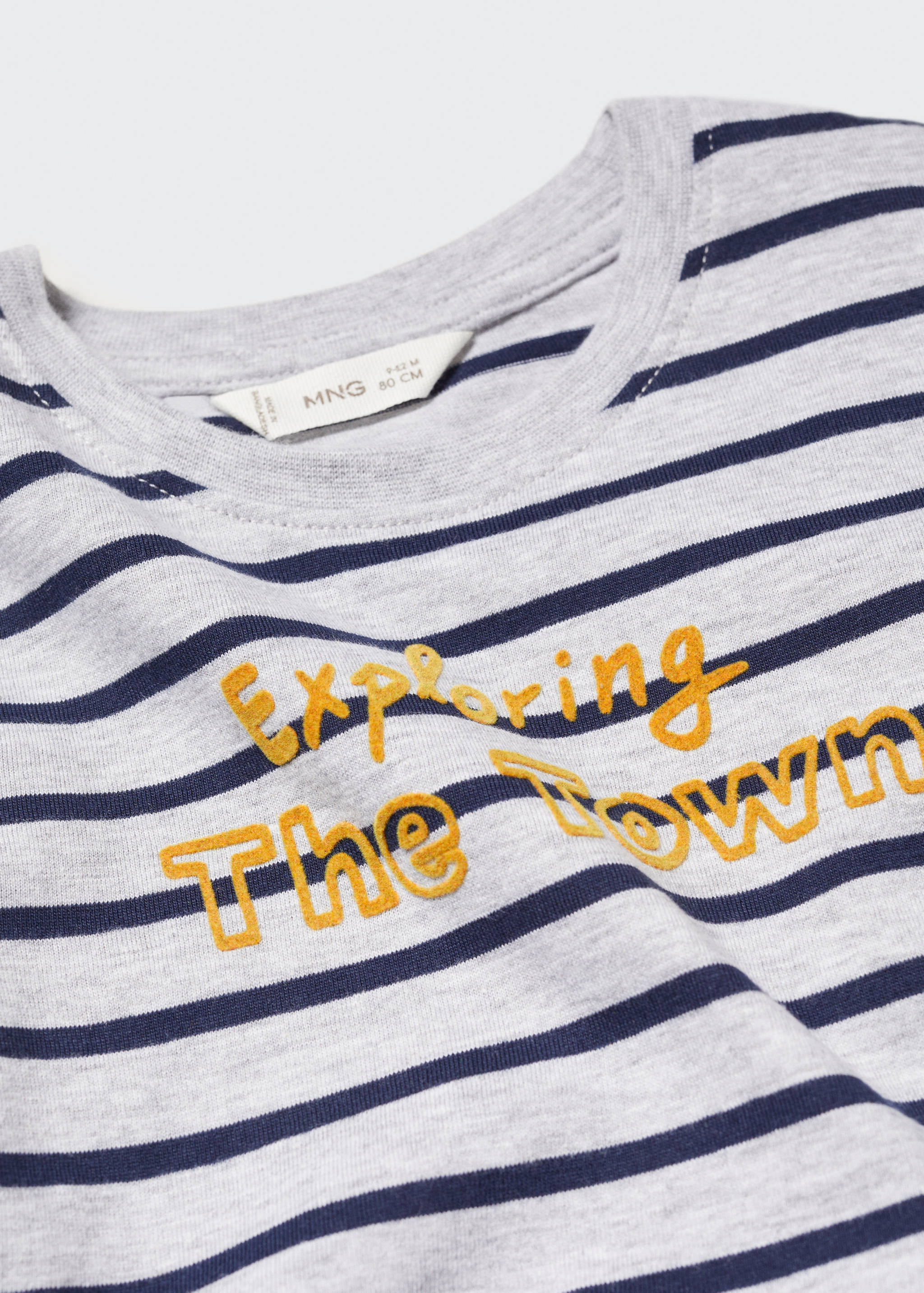 Striped long sleeves t-shirt - Details of the article 0