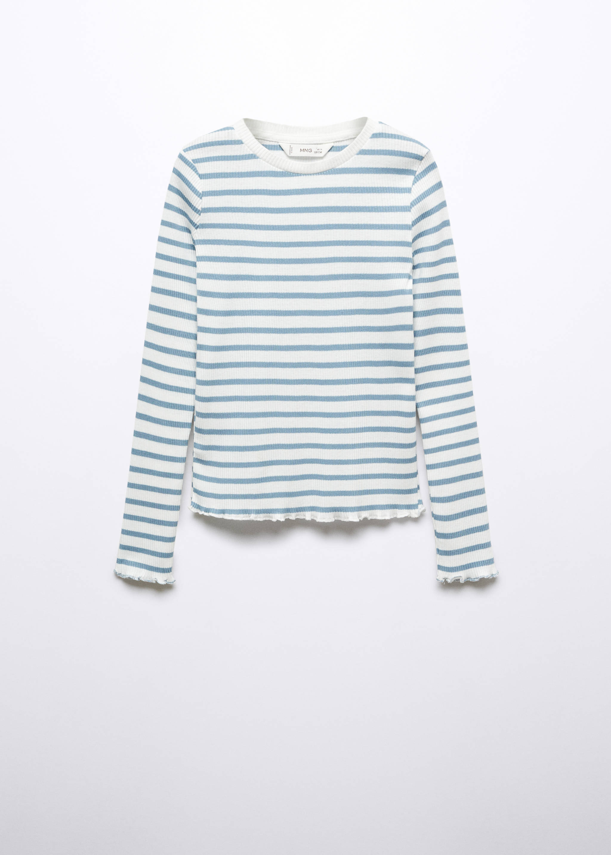 Long-sleeved knitted t-shirt - Article without model