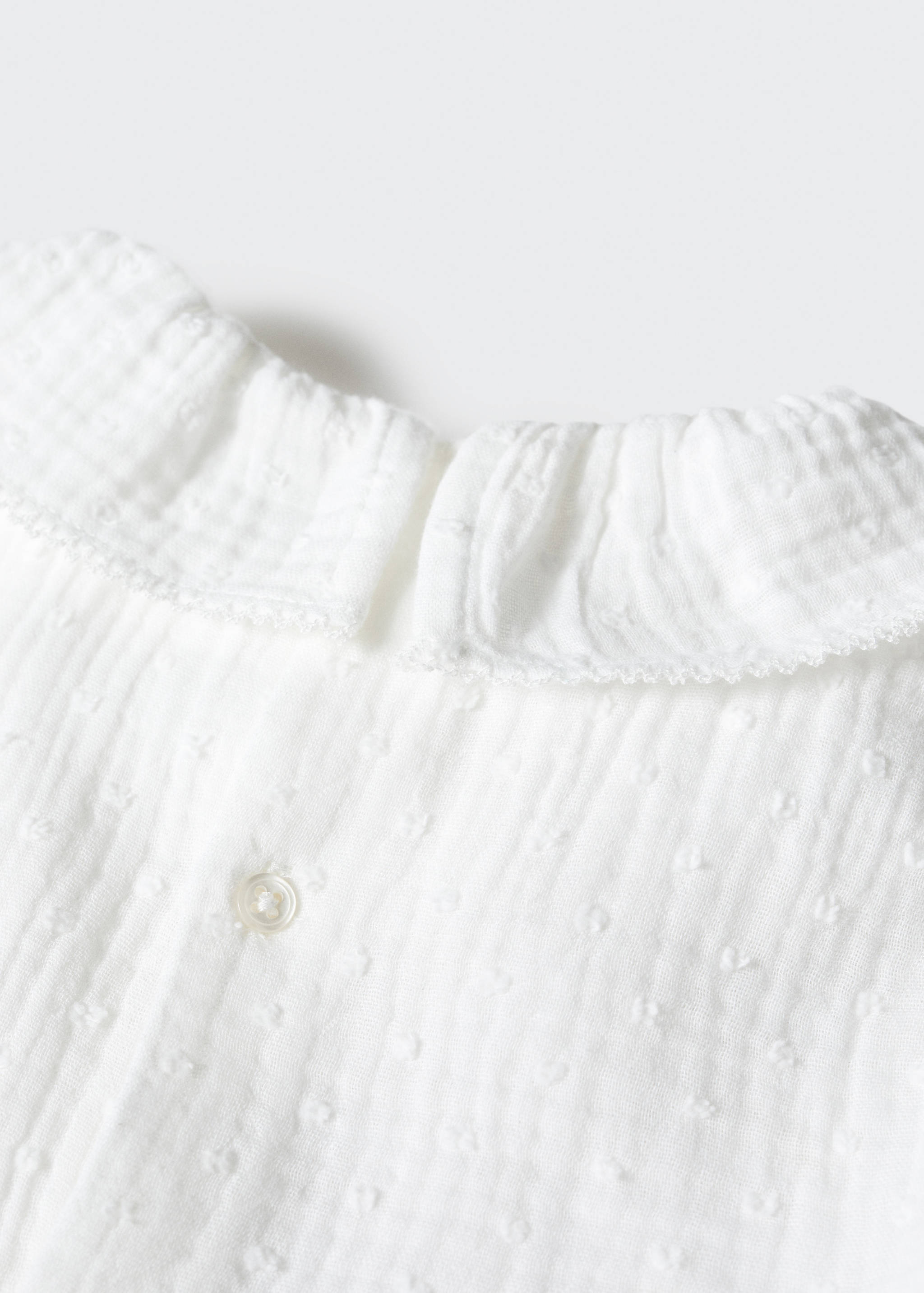 Double baby-collar shirt - Details of the article 8