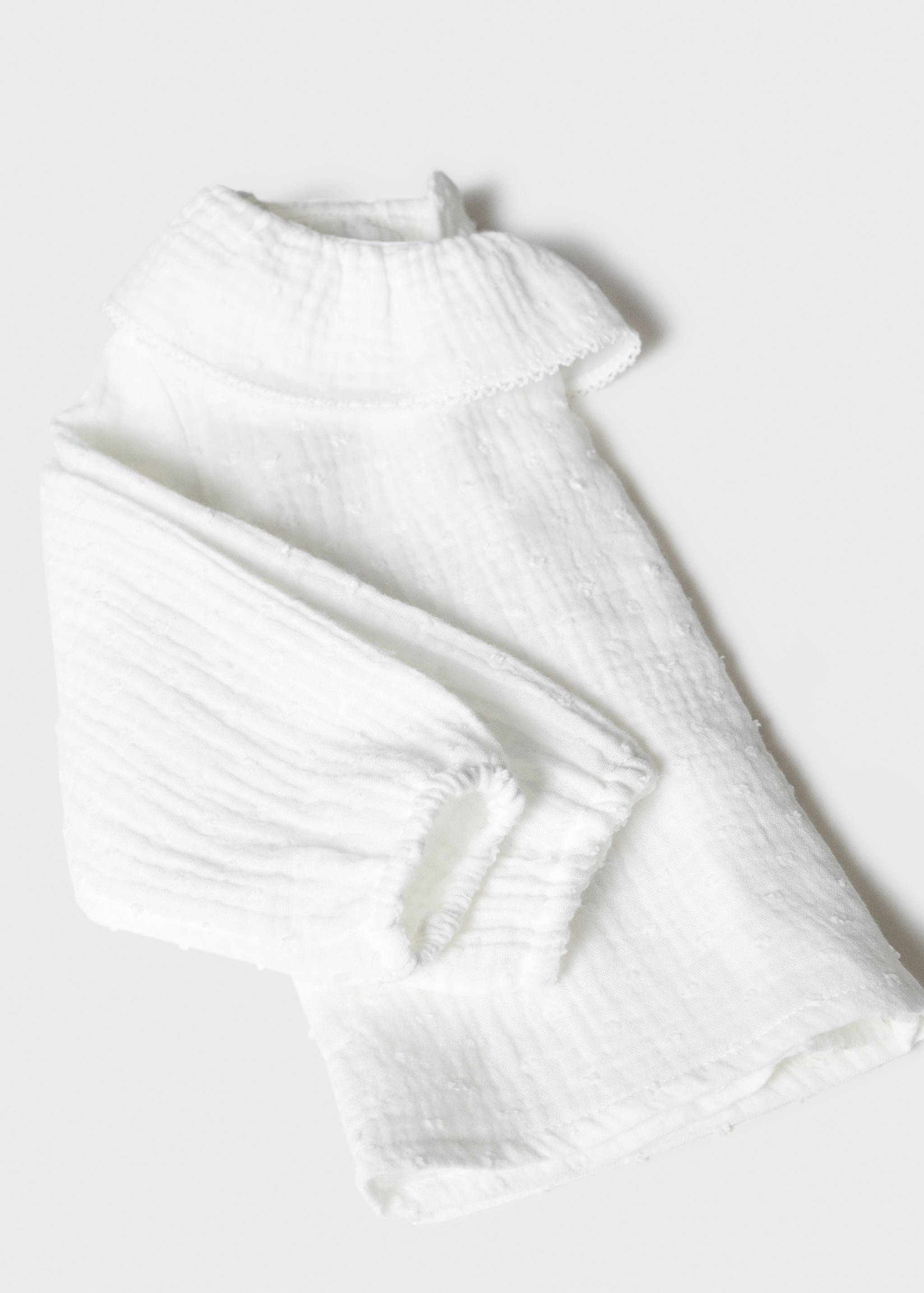 Double baby-collar shirt - Details of the article 0