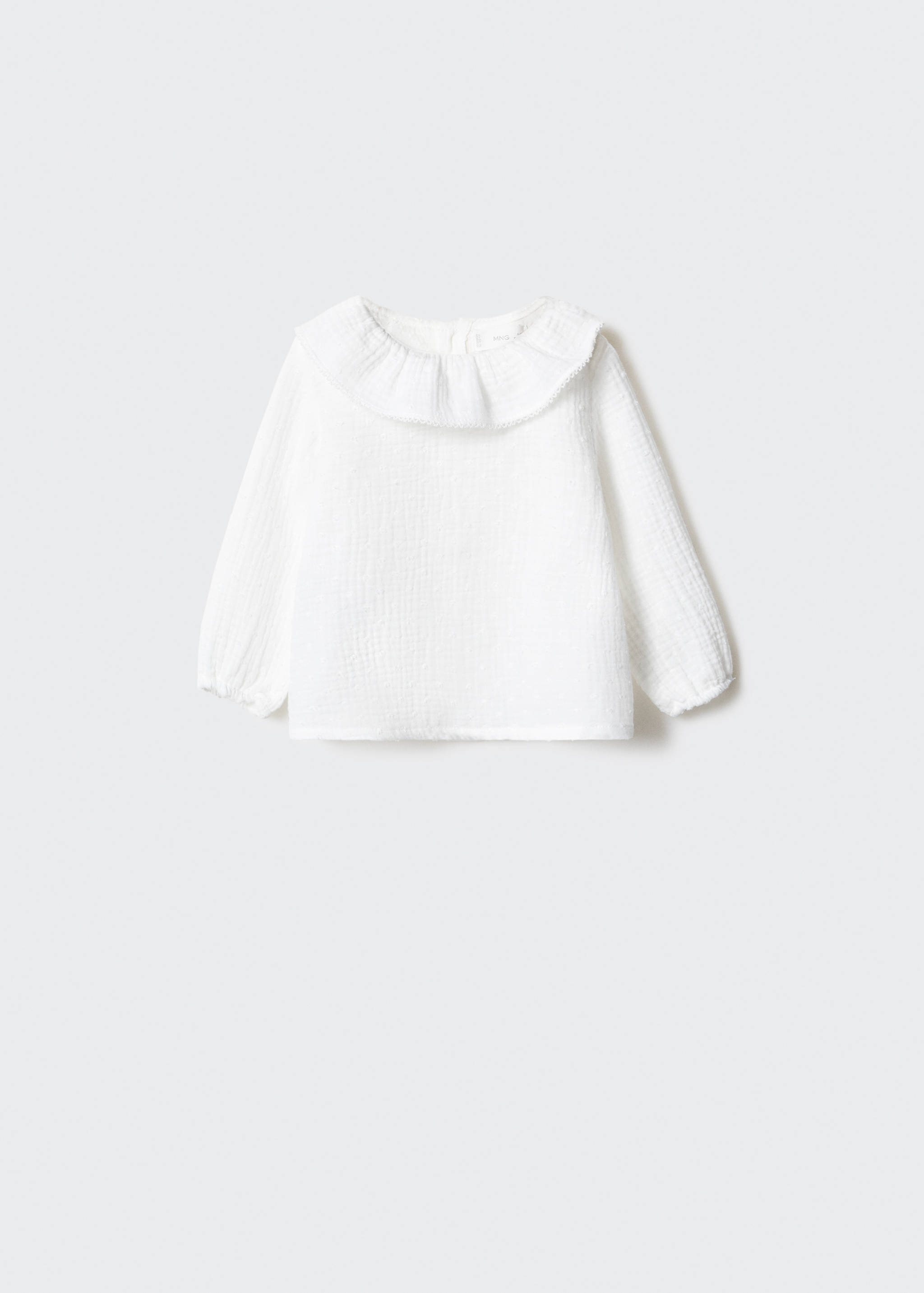 Double baby-collar shirt - Article without model