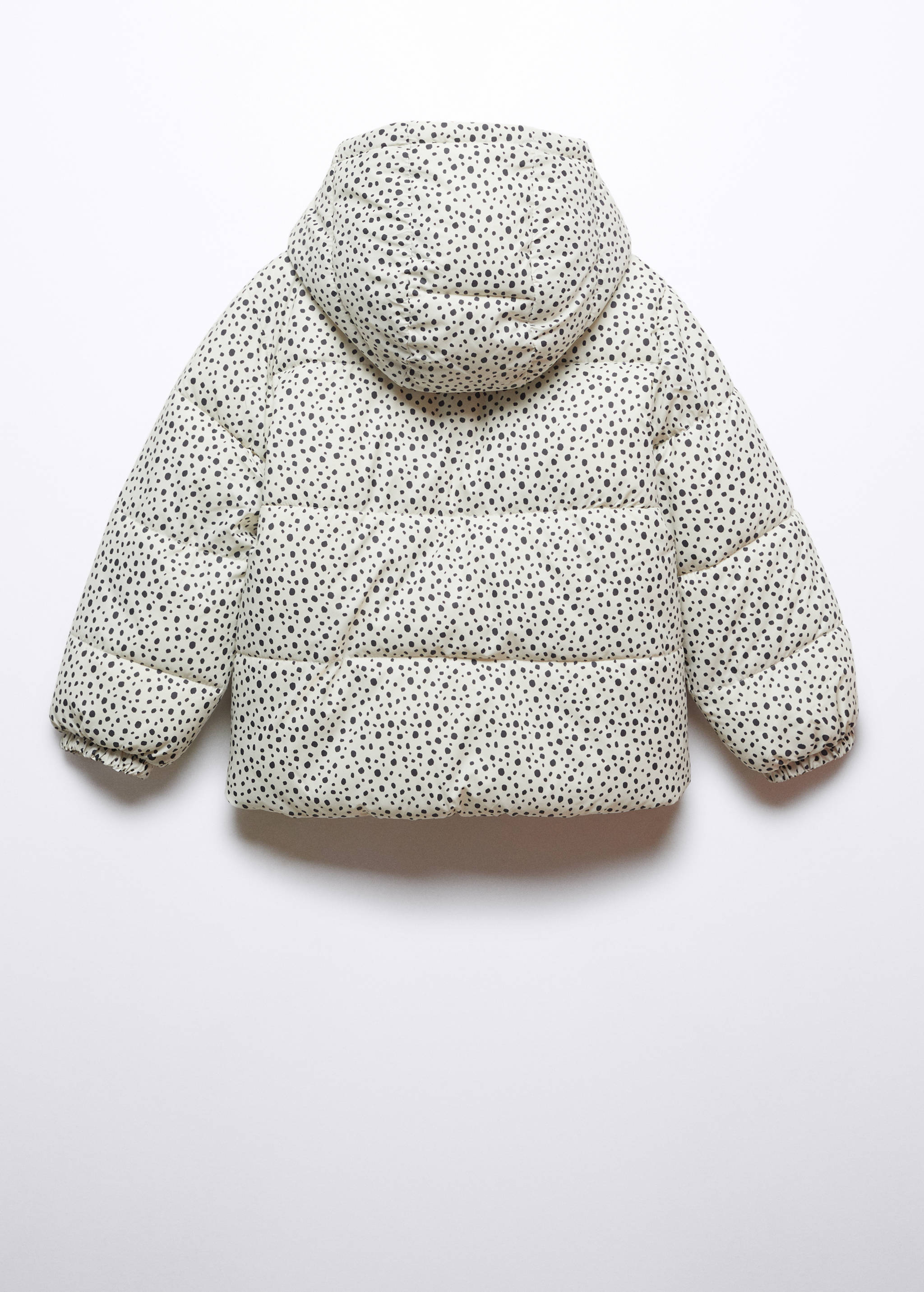 Gepolsterter Anorak mit Kapuze - Rückseite des Artikels