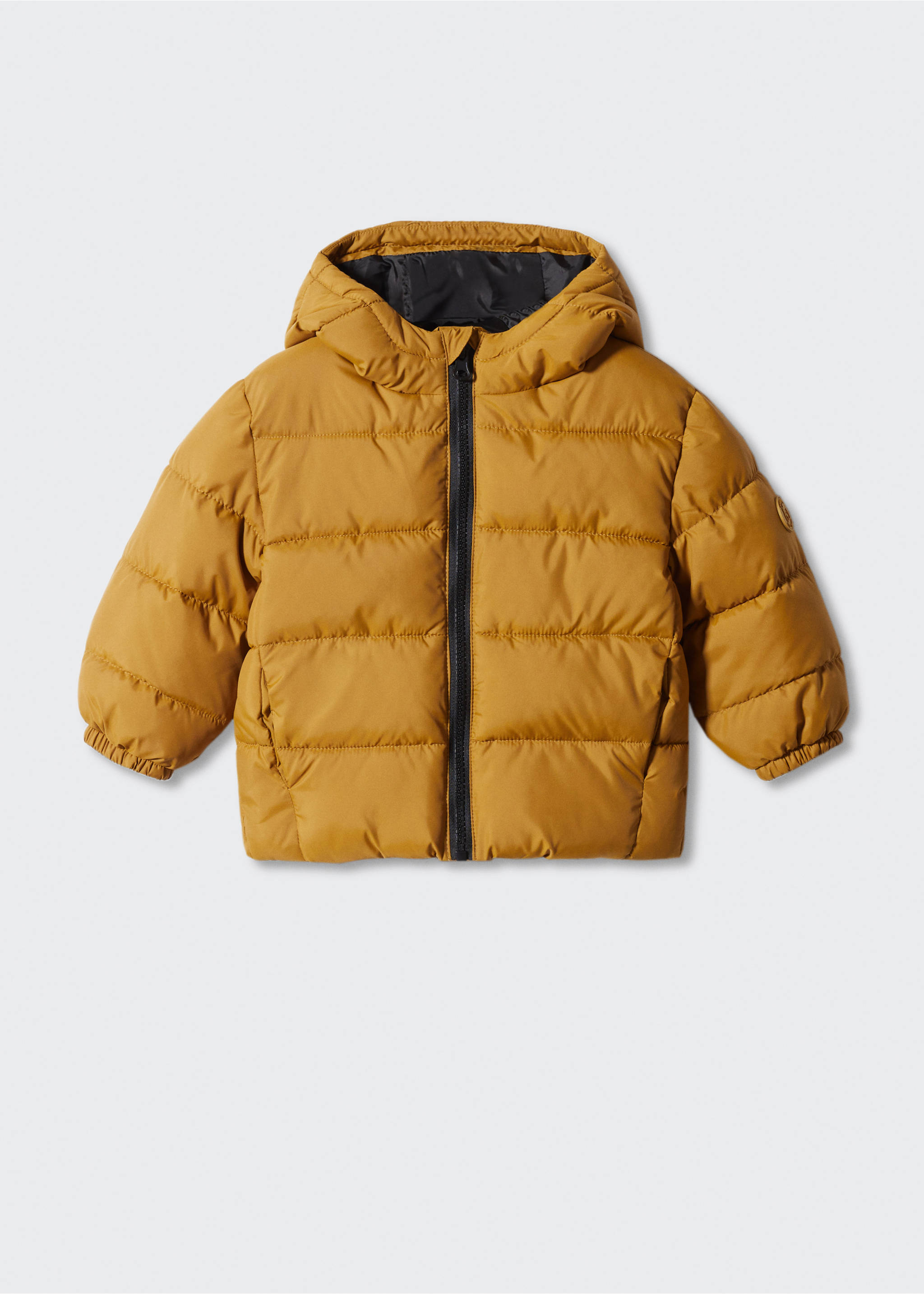 Anorak acolchado - Artículo sin modelo, Mostaza. Ref: 57013654-00.