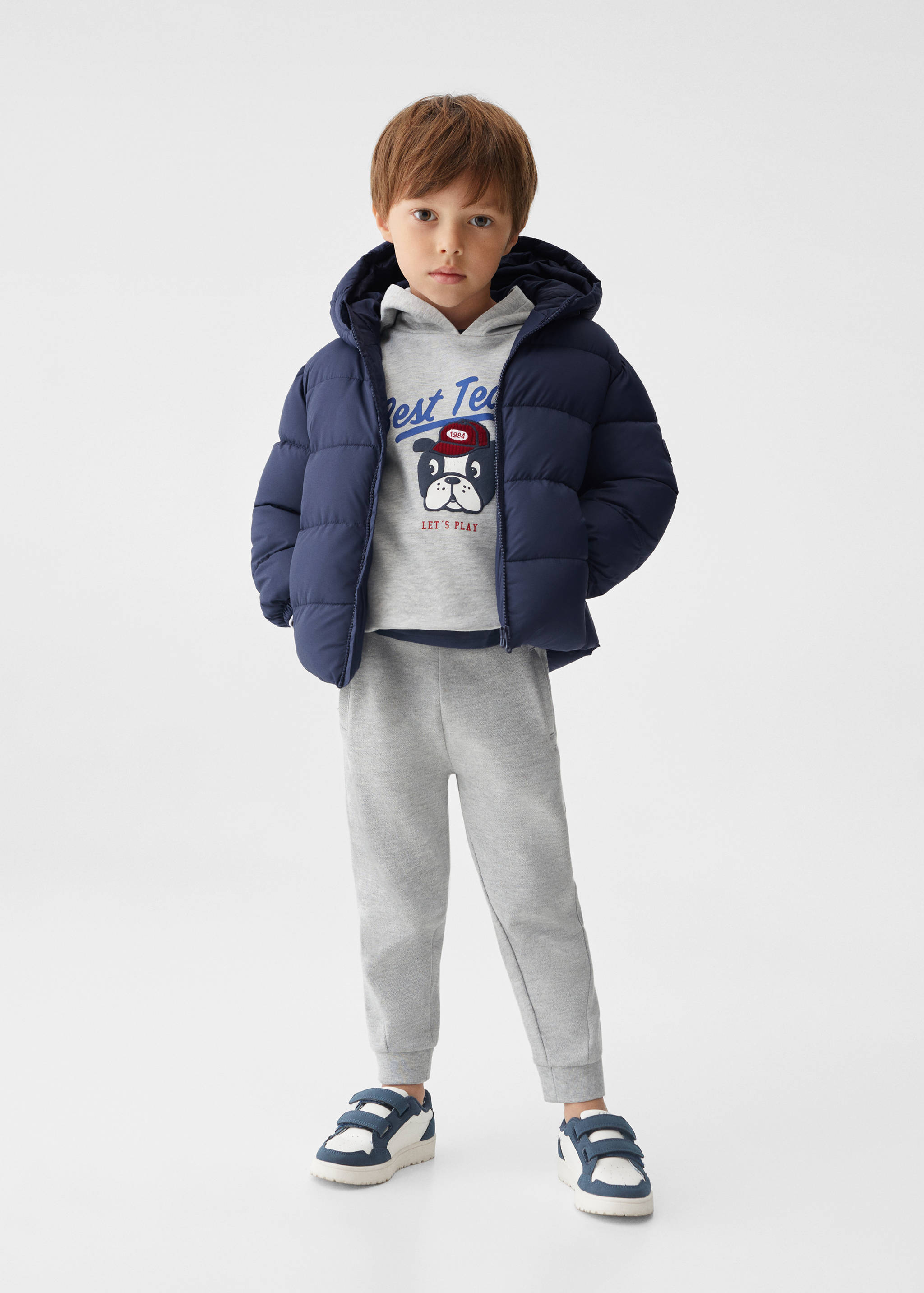 Quilted jacket - General plane