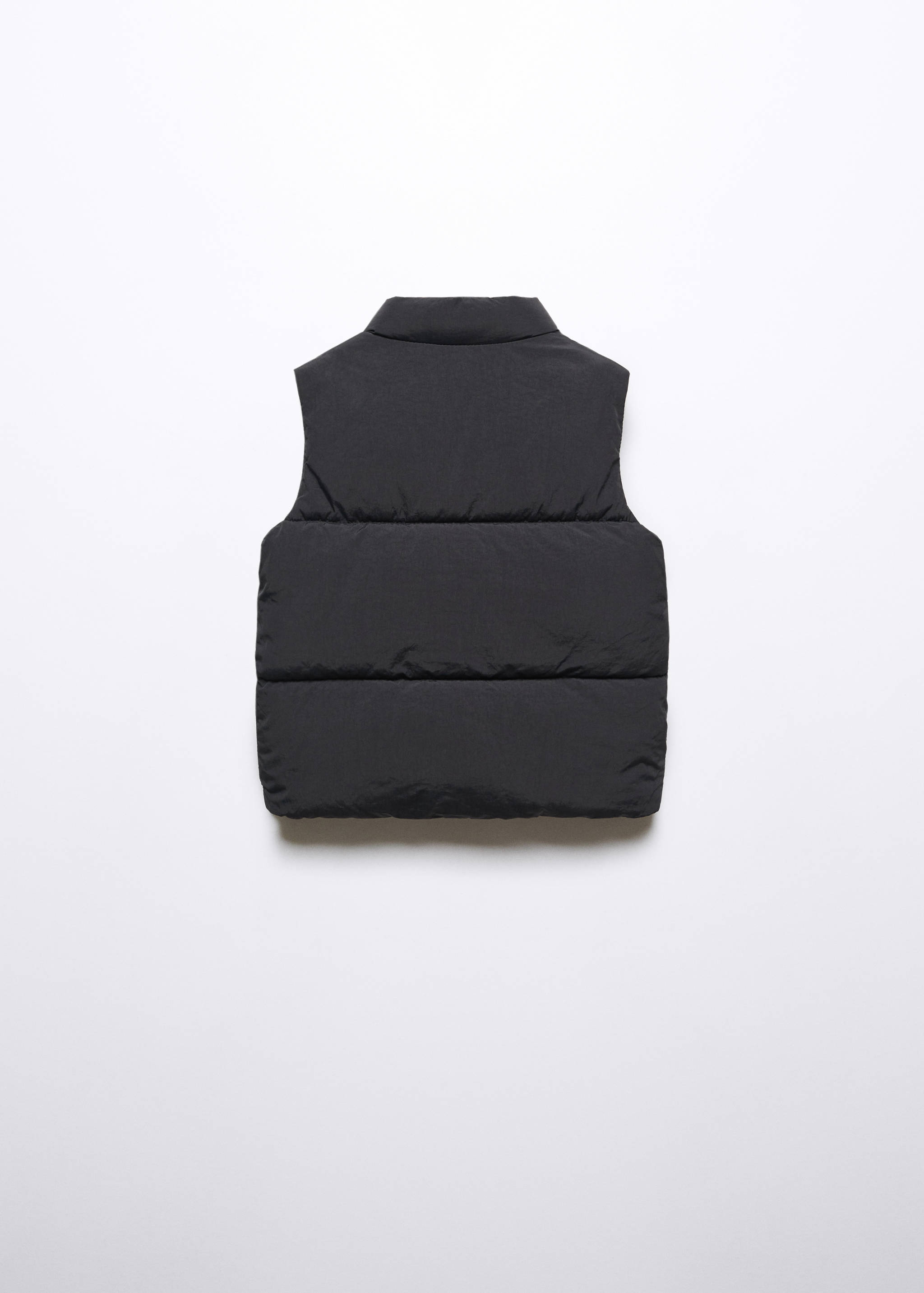 Quilted gilet - Reverse of the article