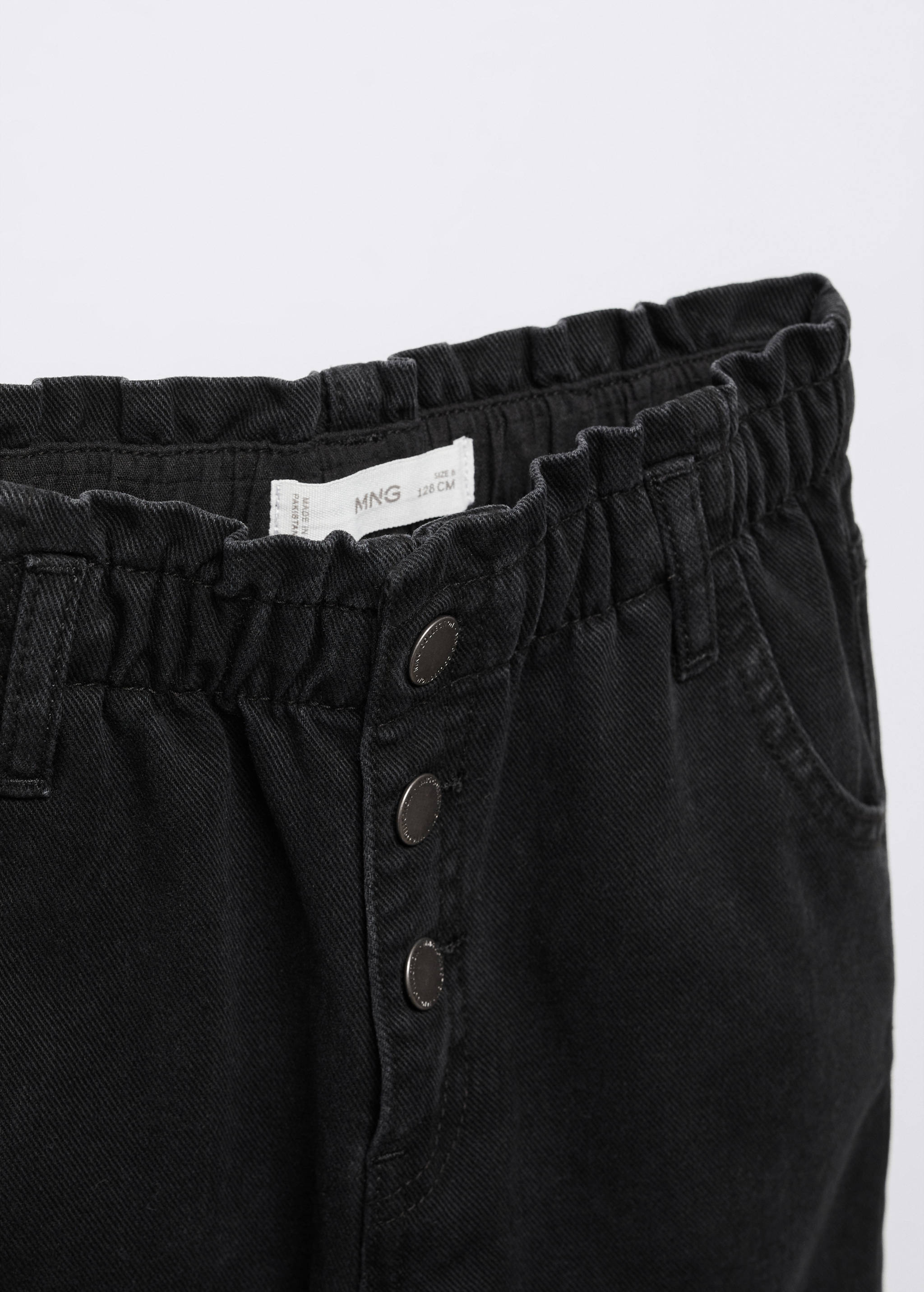 Paperbag-Jeans aus Baumwolle - Detail des Artikels 8