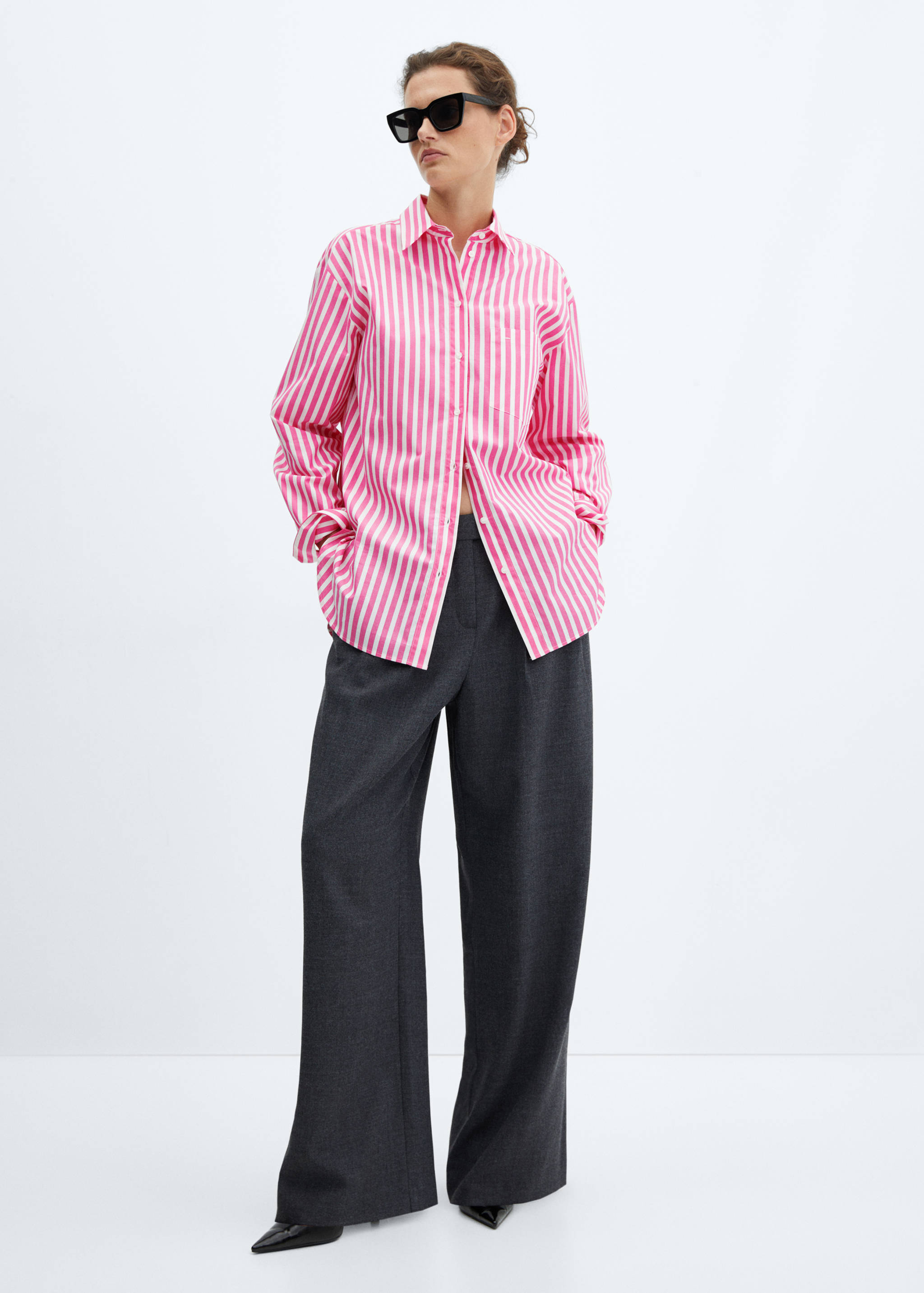 Pocket oversize shirt - General plane