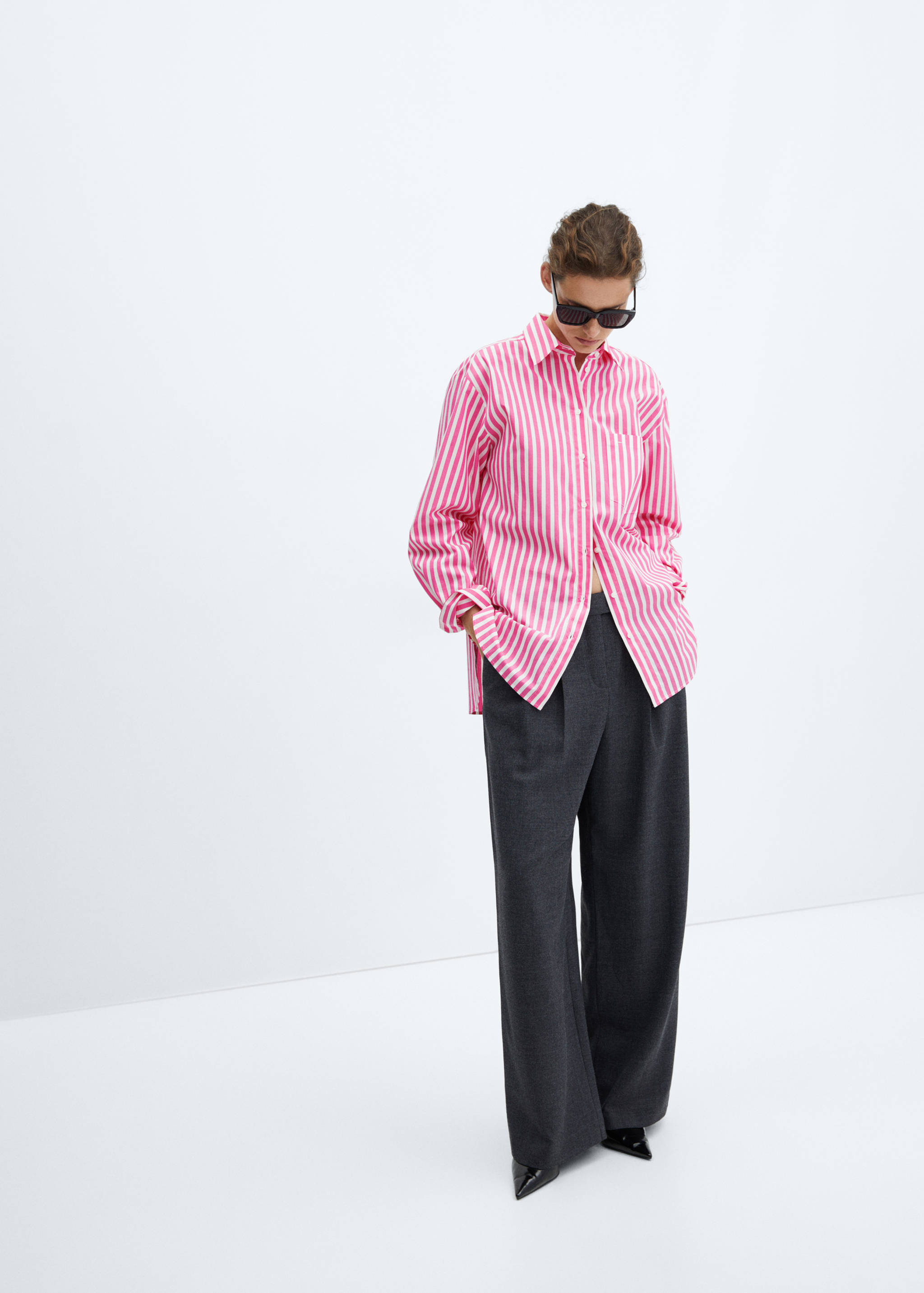 Pocket oversize shirt - Details of the article 2