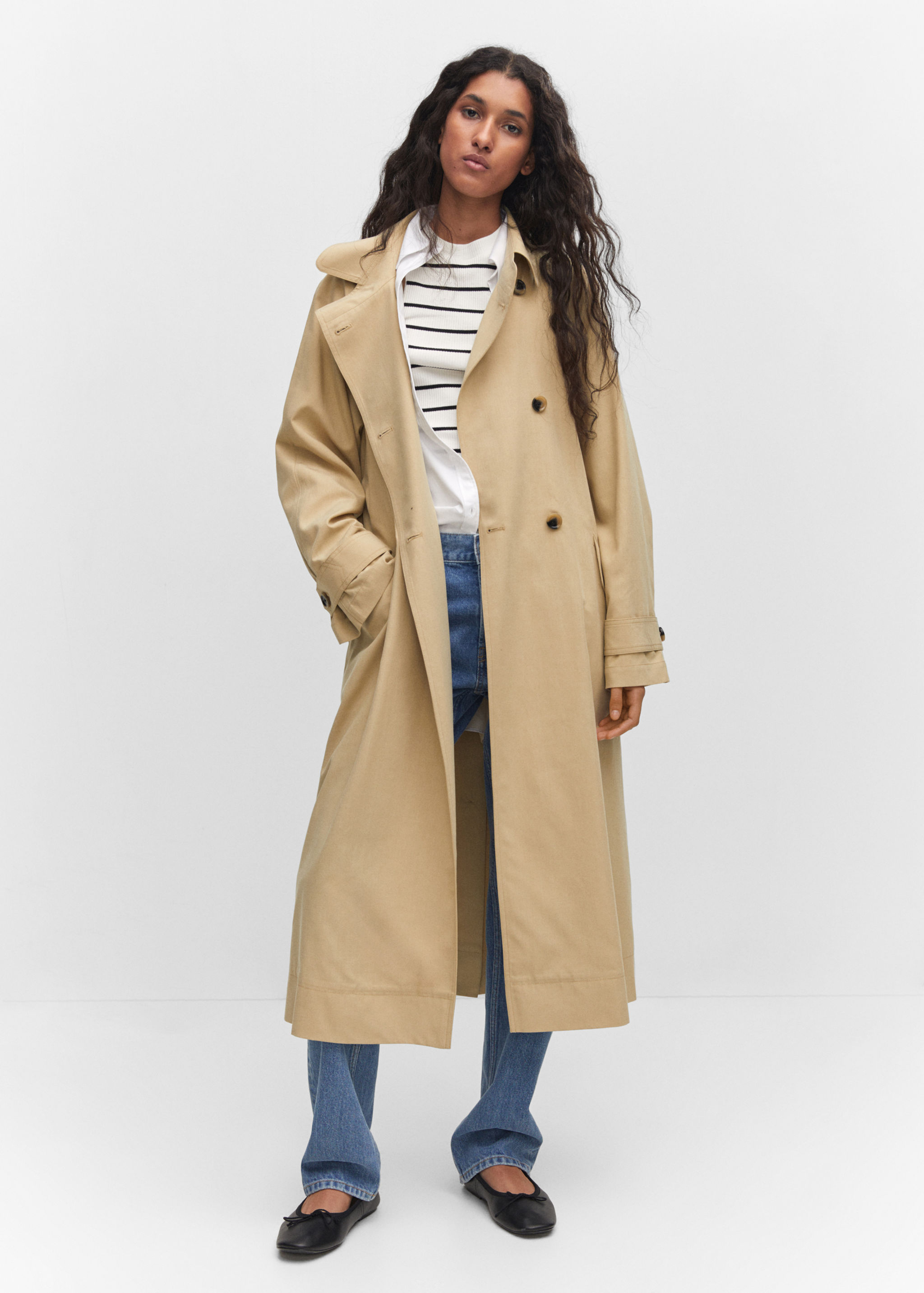 Trench fluide Tencel - Plan général