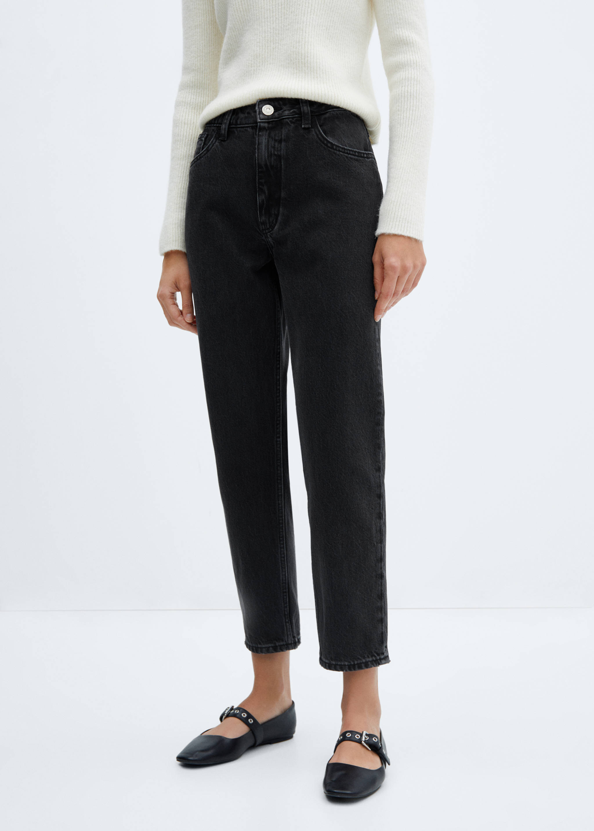 Mom2000 high-rise jeans - Medium plane