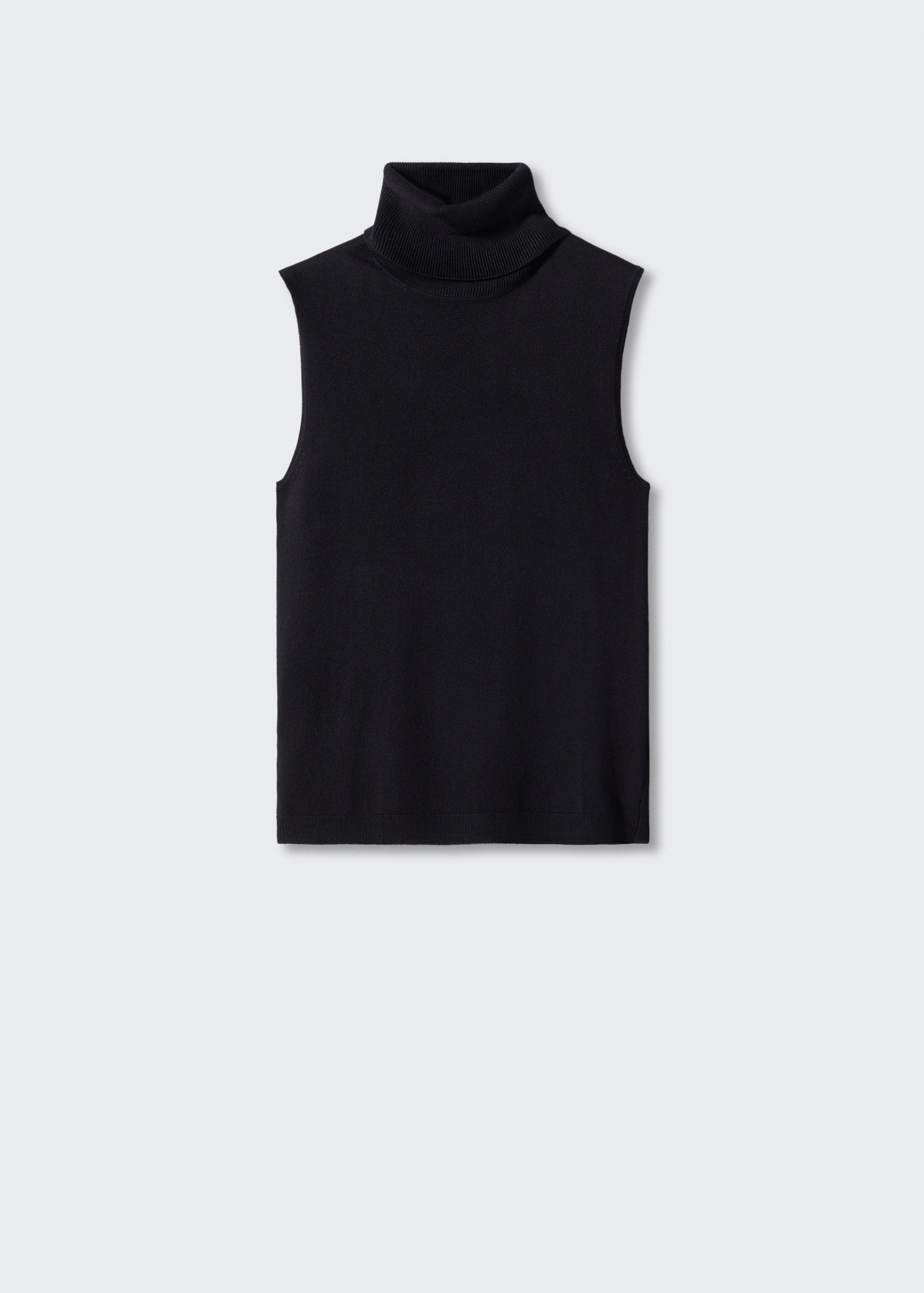 Turtleneck knit top - Article without model