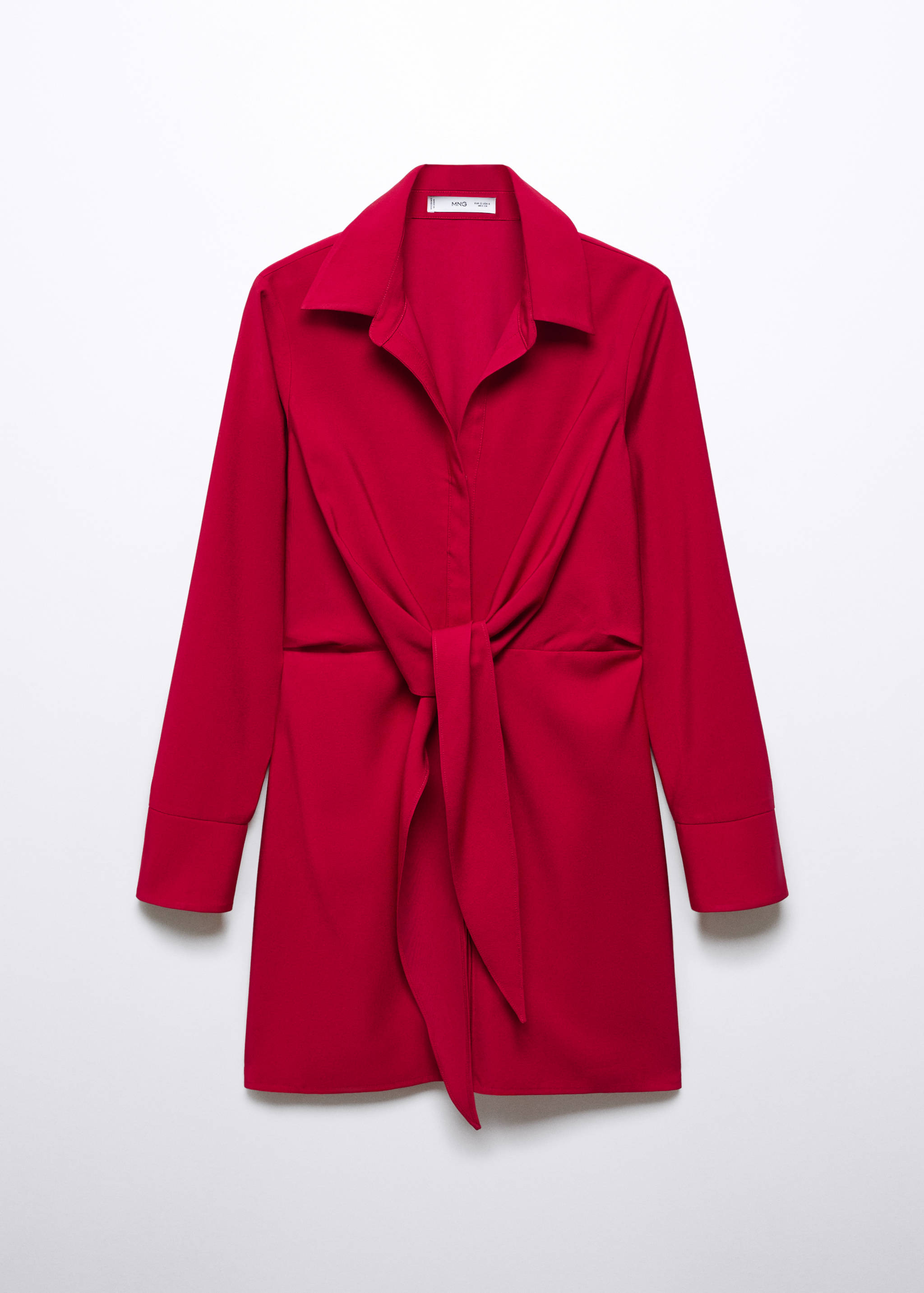 Pólóruha csomós részlettel - Termék modell nélkül