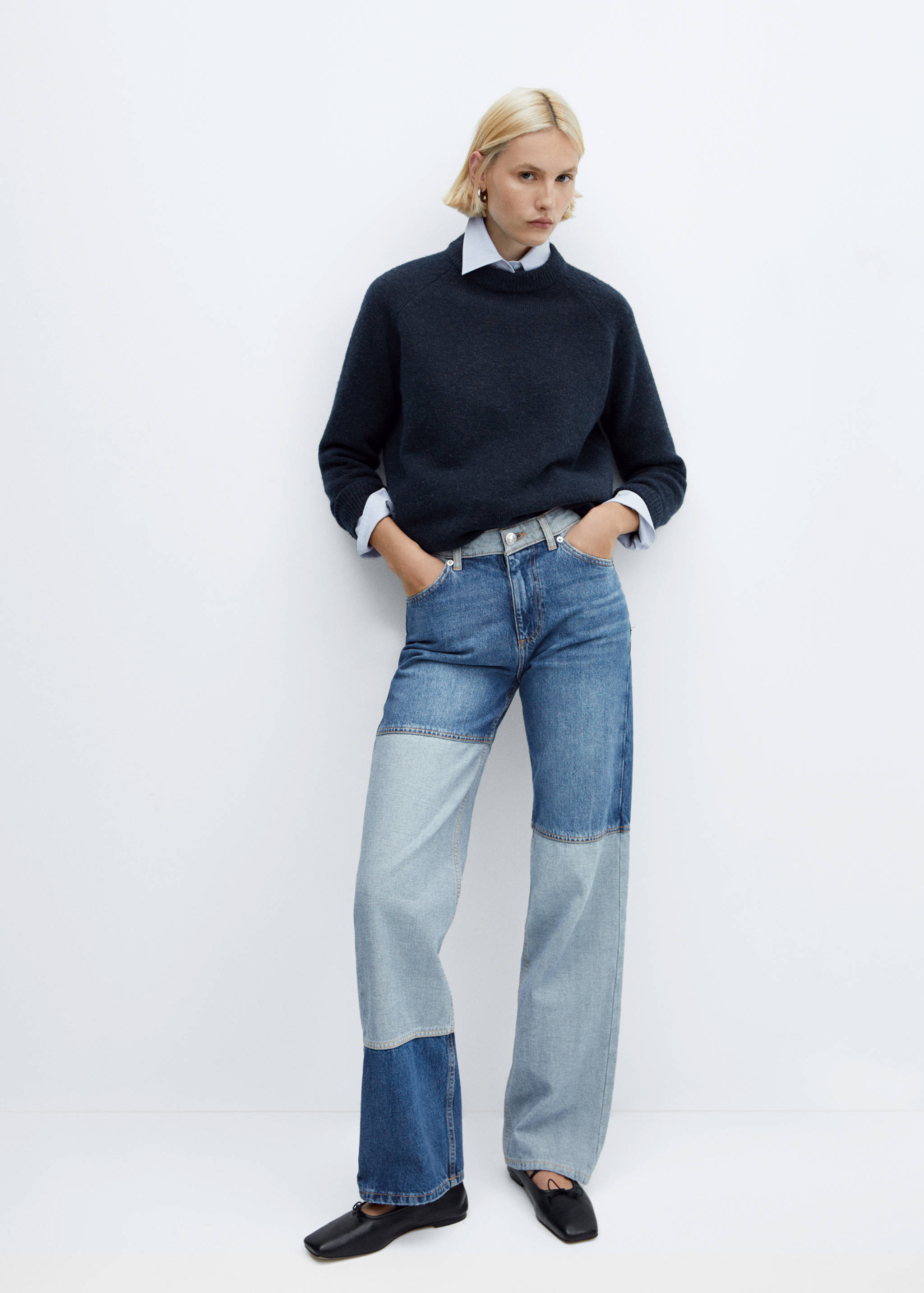 Jean wideleg patchwork - Détail de l'article 2