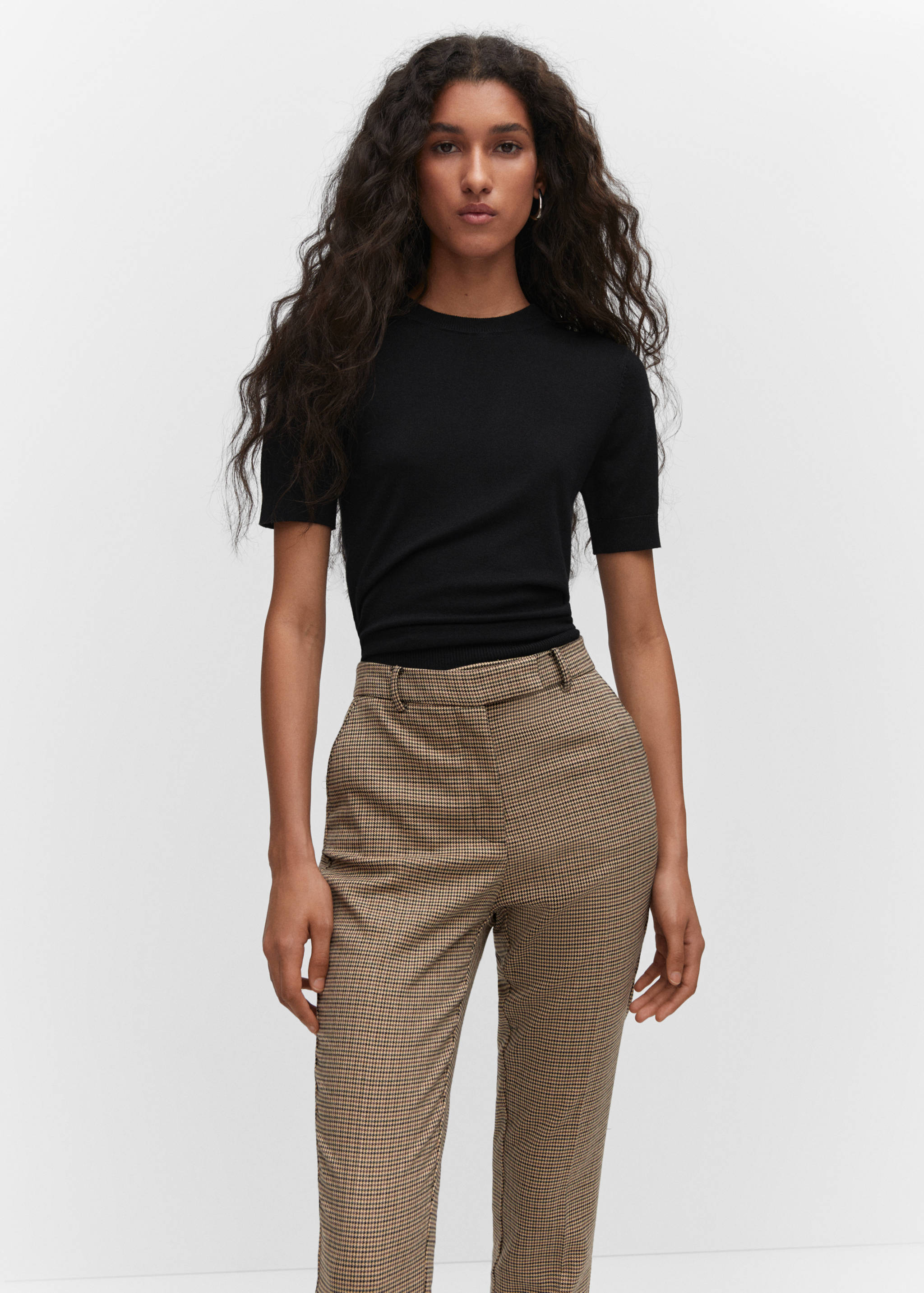 Skinny Hose mit mittelhohem Bund - Detail des Artikels 1