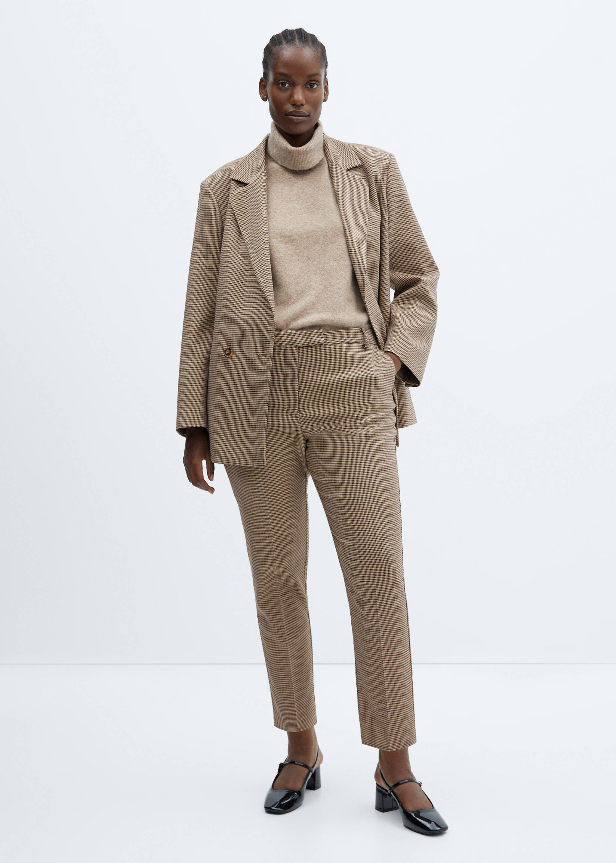 Skinny Hose mit mittelhohem Bund - Detail des Artikels 3