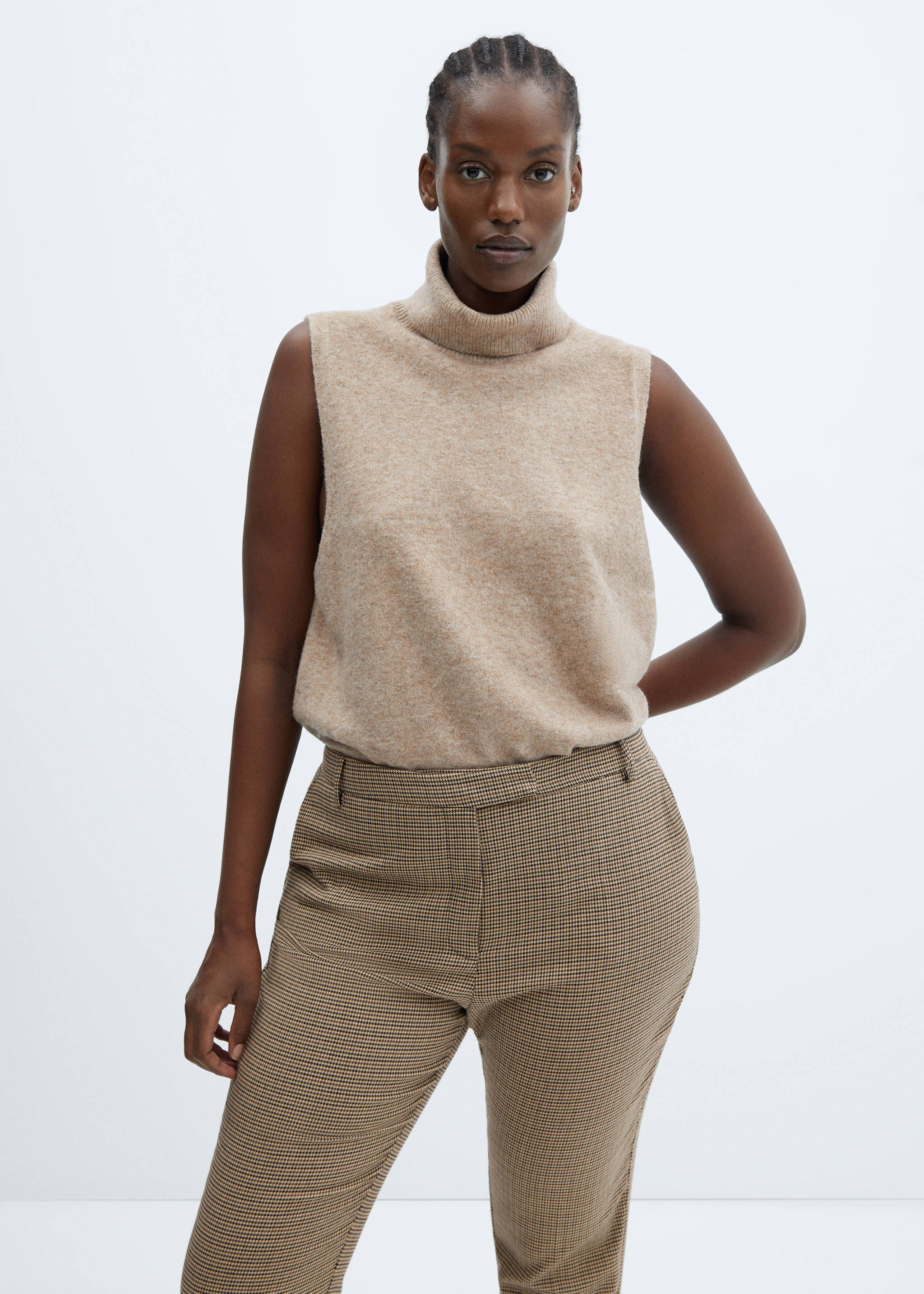 Skinny Hose mit mittelhohem Bund - Detail des Artikels 5