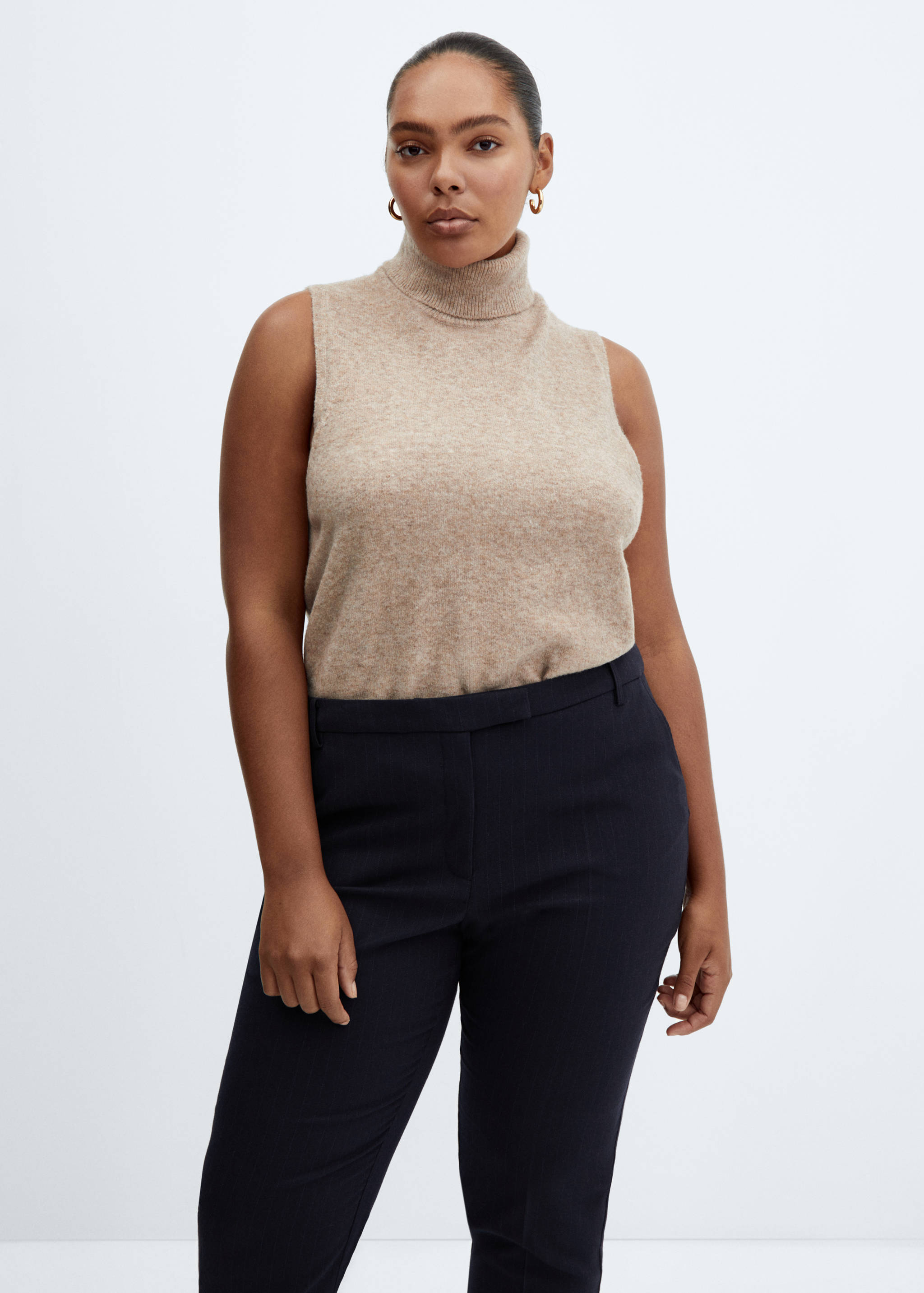 Skinny Hose mit mittelhohem Bund - Detail des Artikels 5