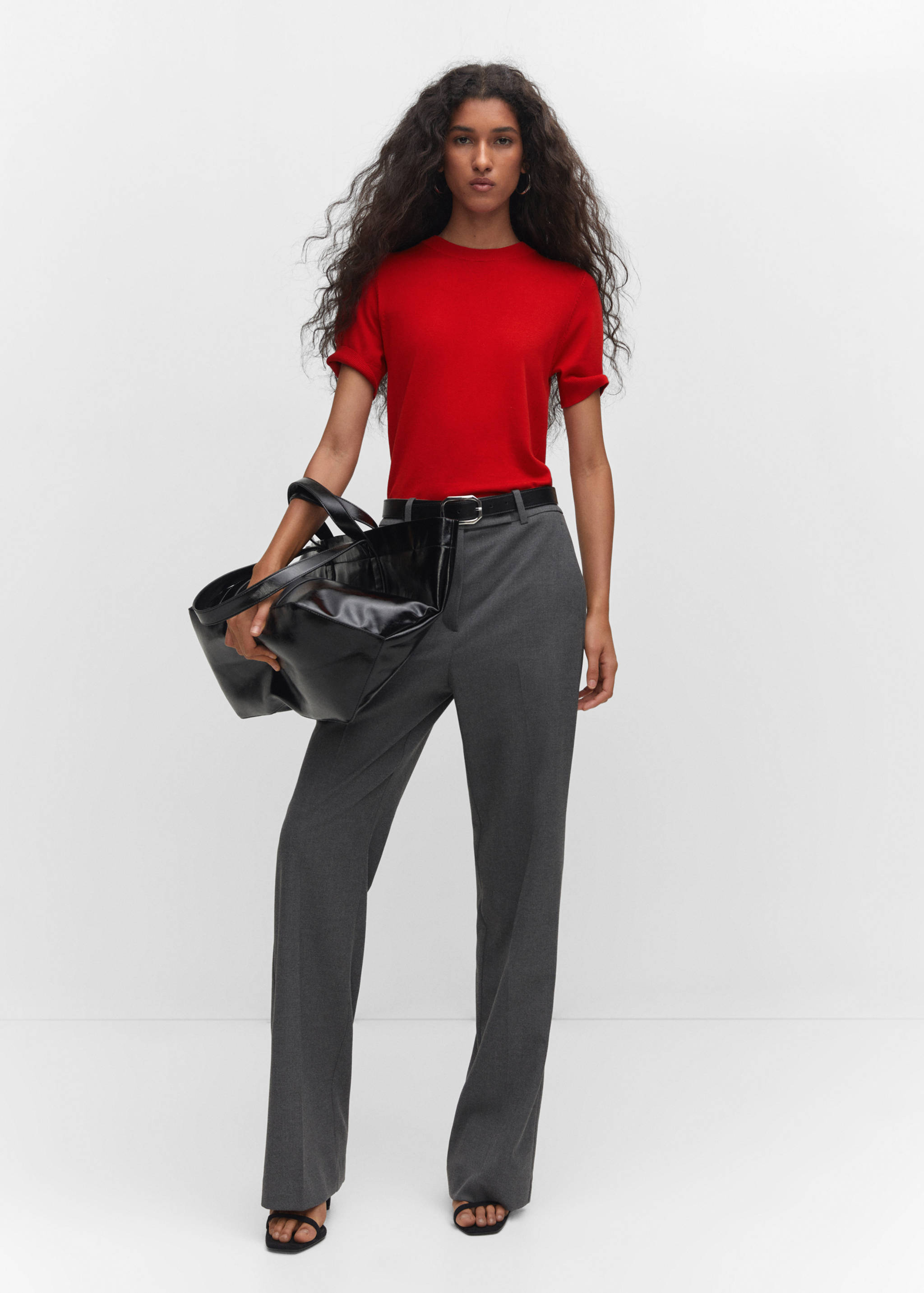 Short sleeve sweater - General plane