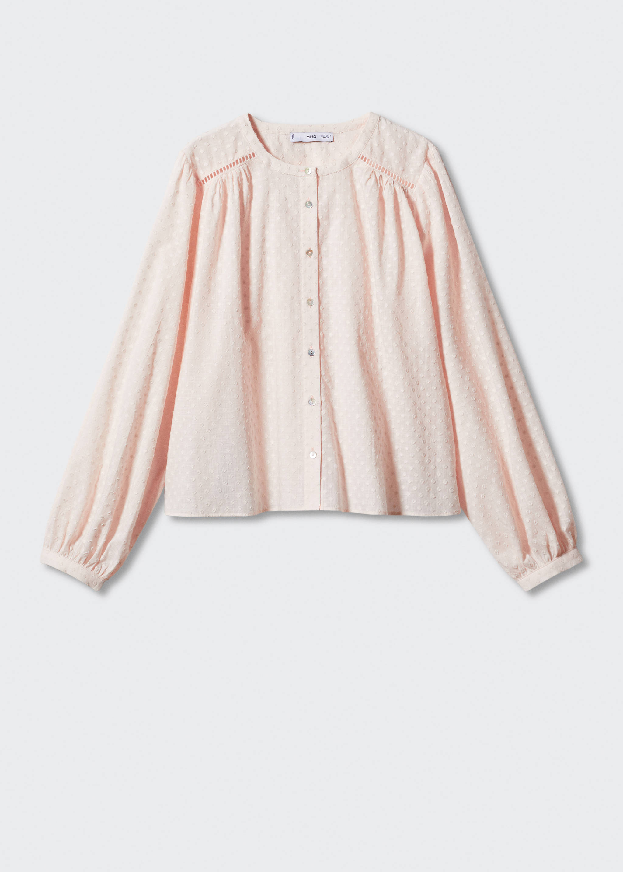 Plumeti cotton blouse - Article without model