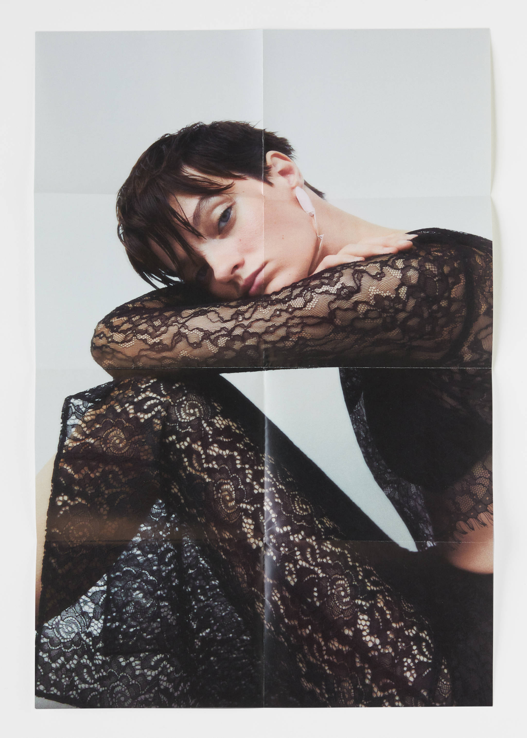 Blouse crop dentelle - Détail de l'article 6