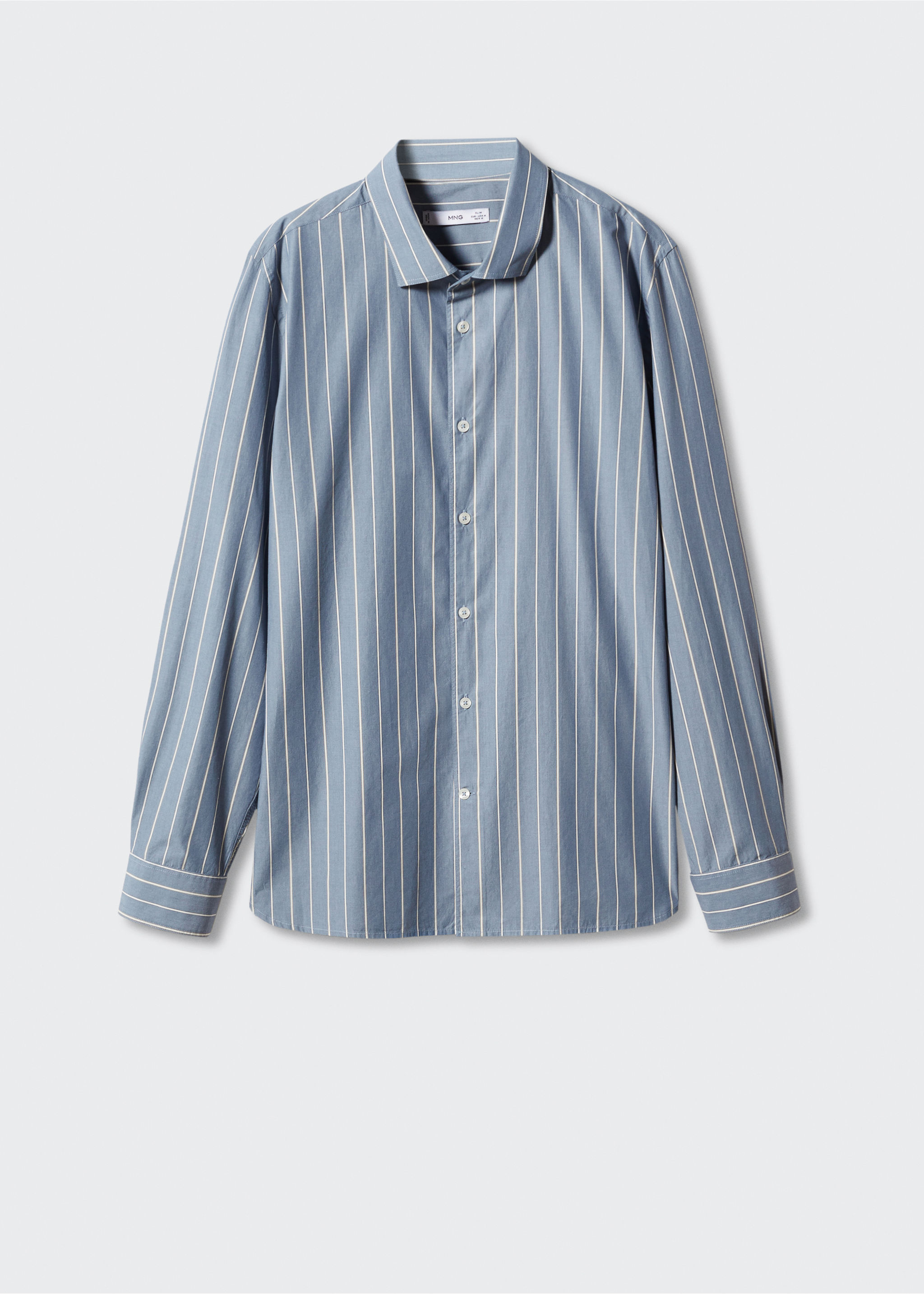 Chemise 100 % coton rayures - Article sans modèle