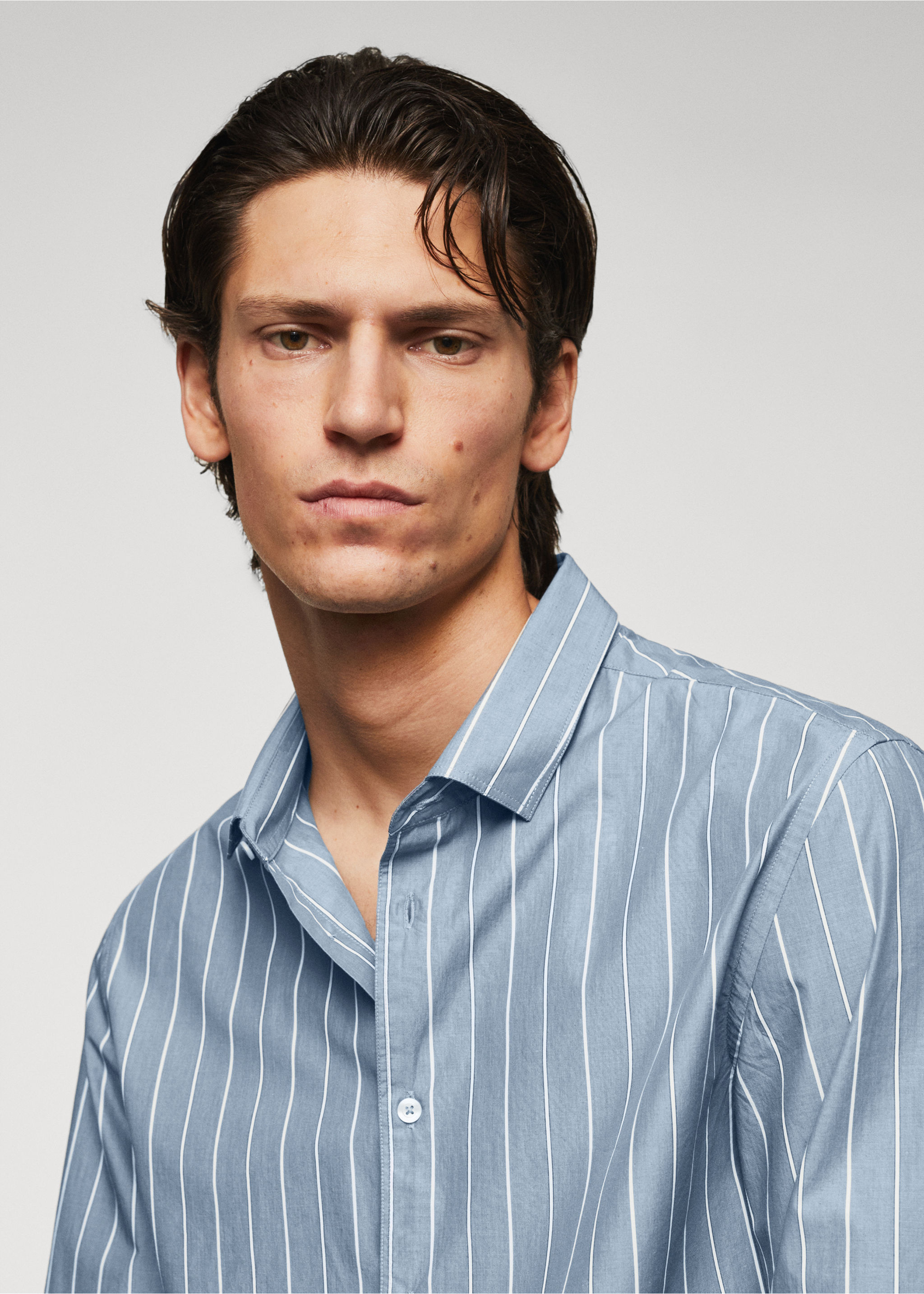 Chemise 100 % coton rayures - Détail de l'article 1