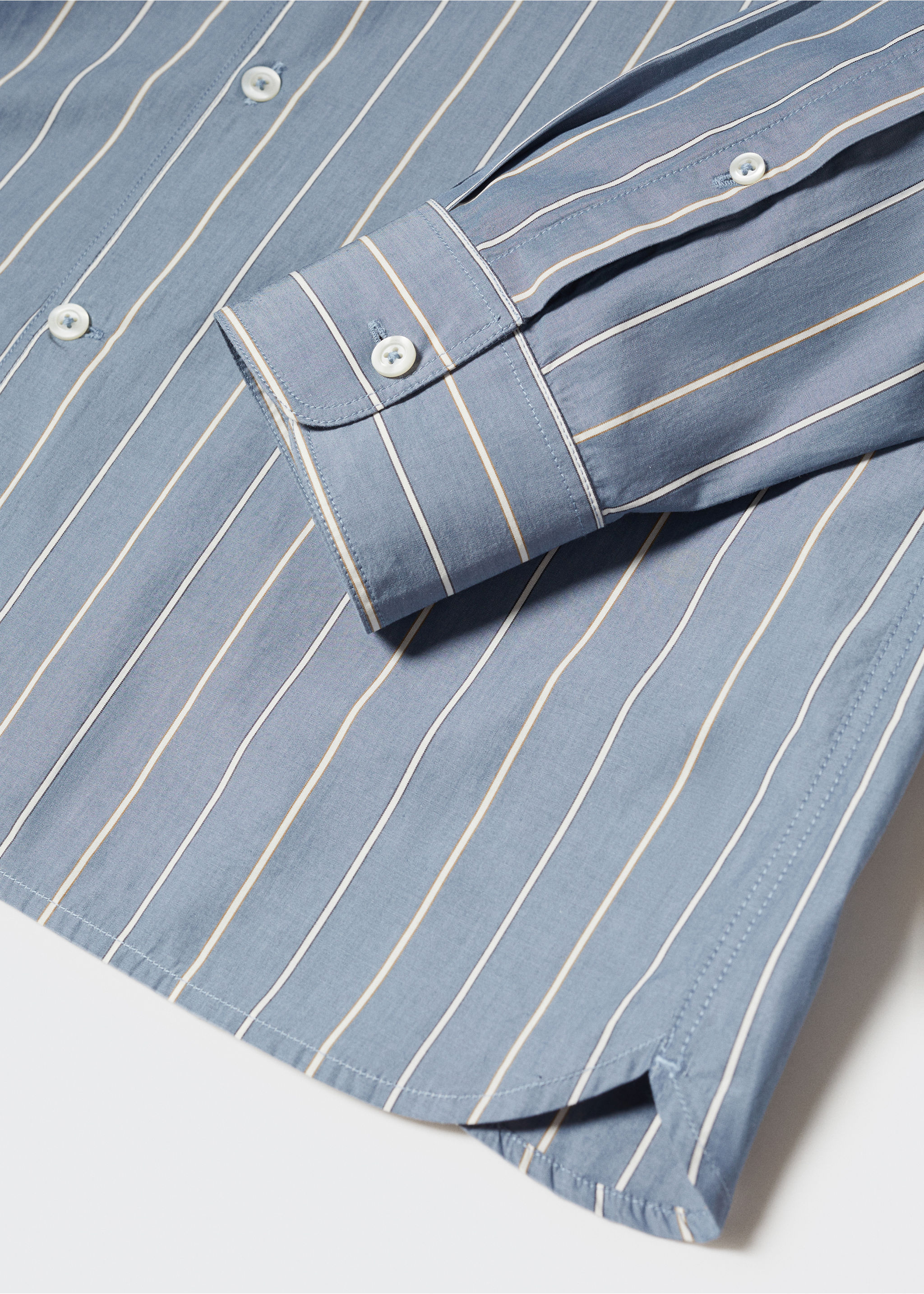 Chemise 100 % coton rayures - Détail de l'article 8
