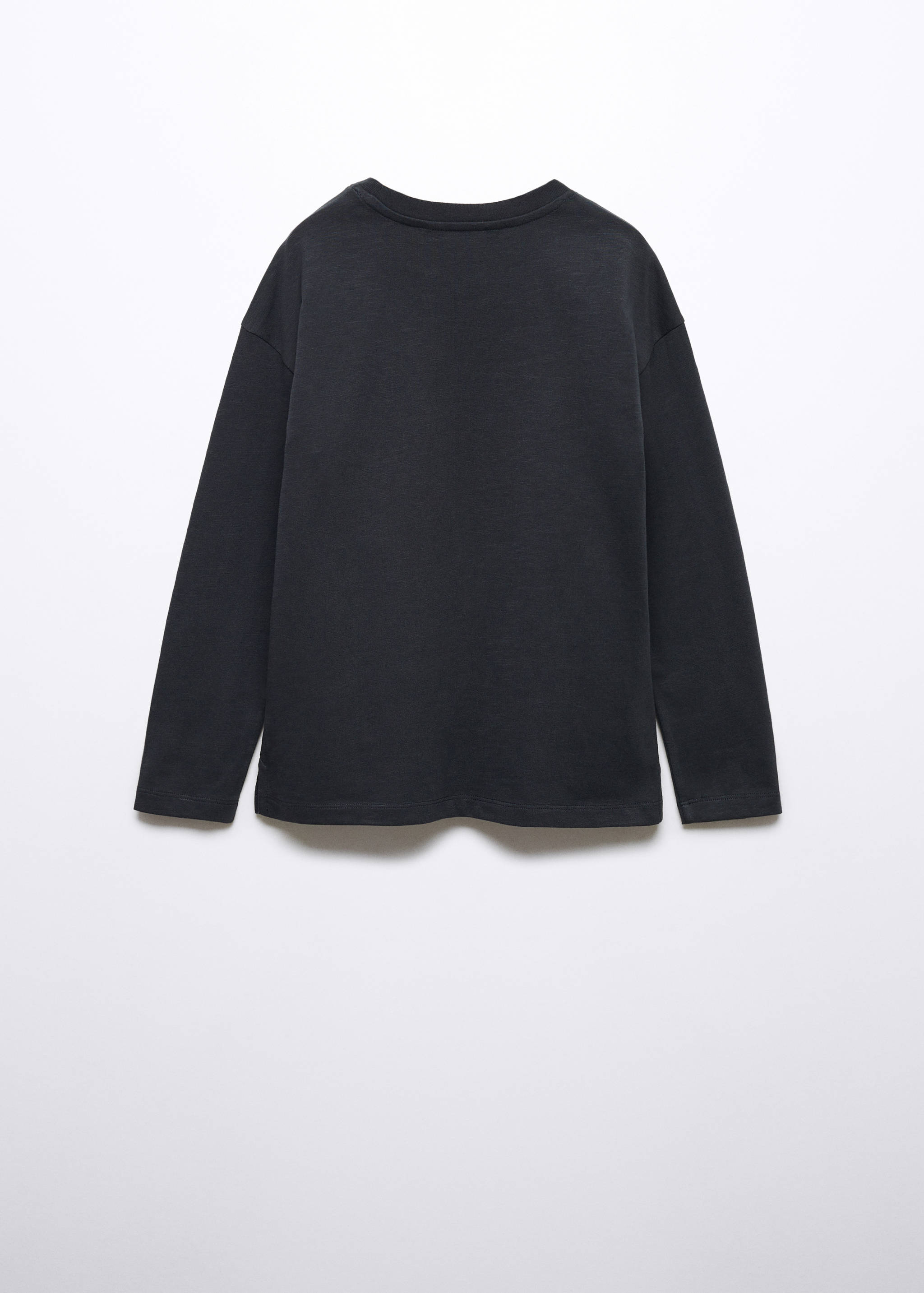 Langärmliges Print-T-Shirt - Rückseite des Artikels