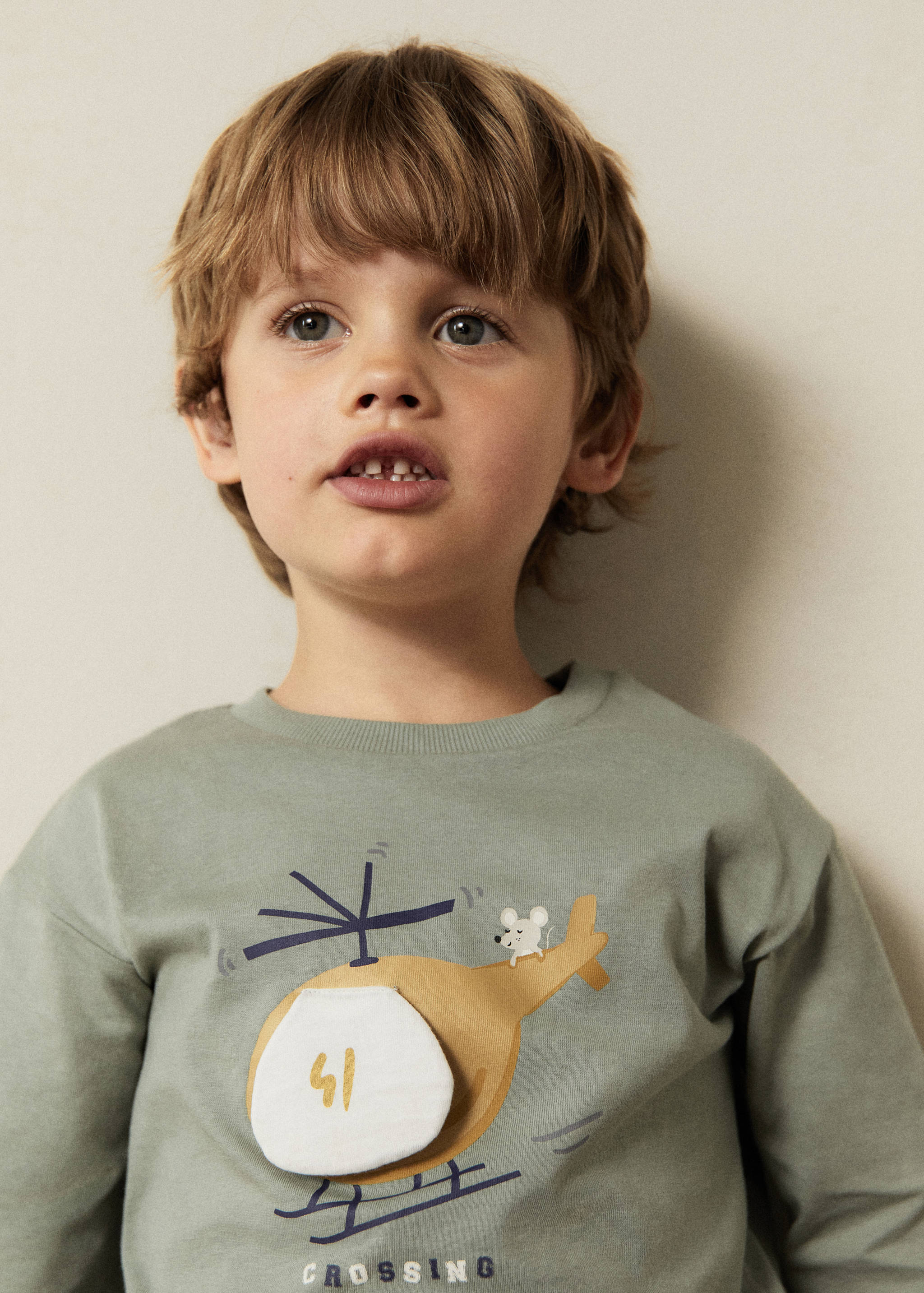 Bedrukt katoenen T-shirt - Detail van het artikel 5