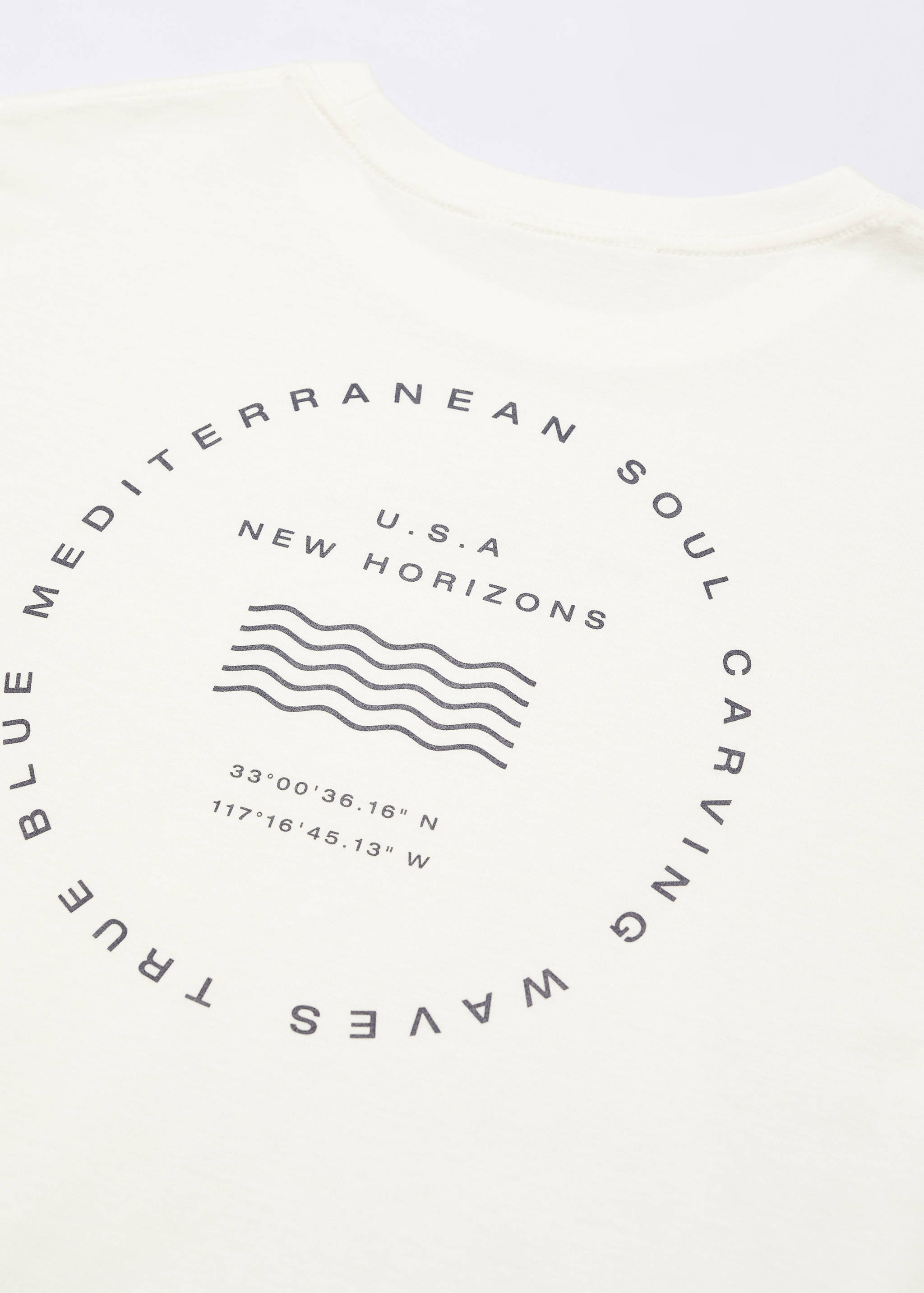 Printed message T-shirt - Details of the article 8